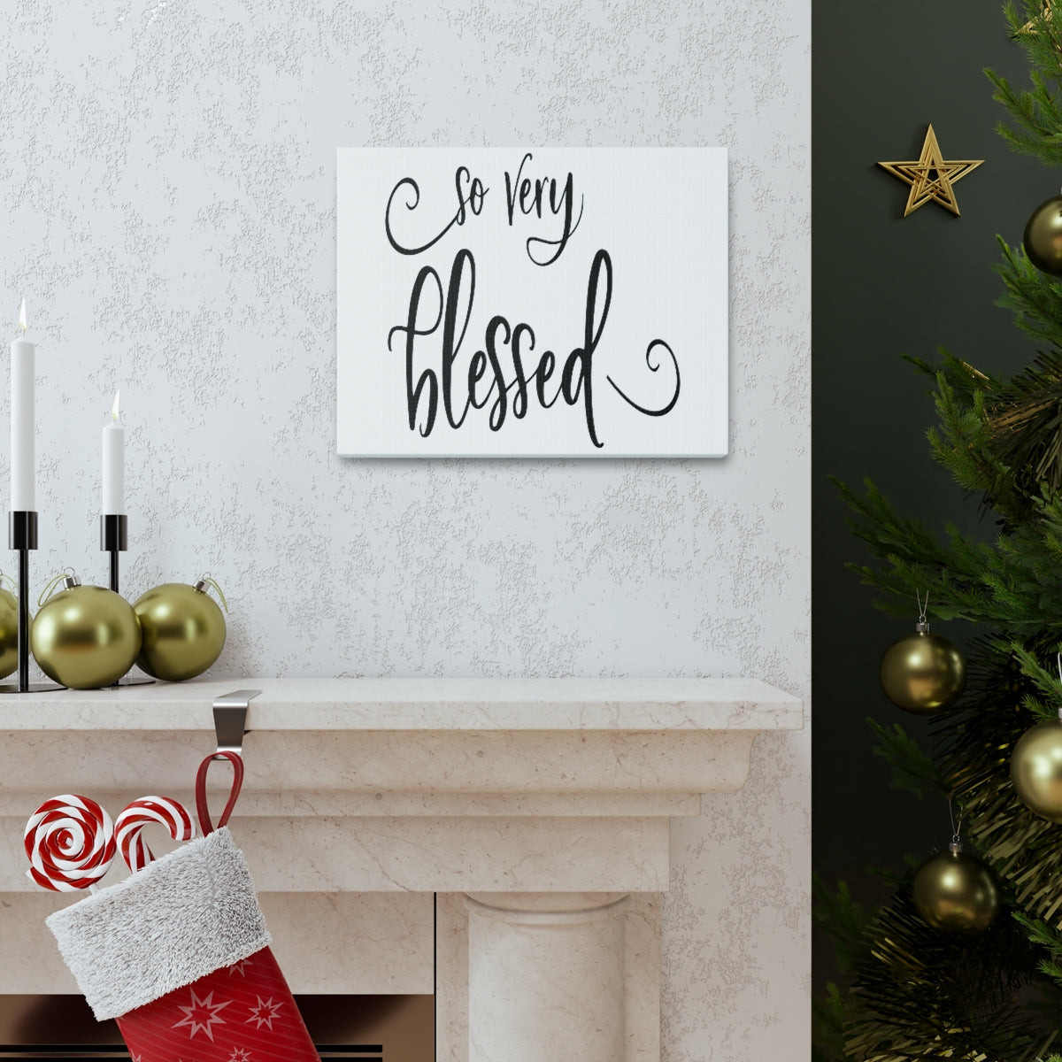 Scripture Walls So Very Blessed John 13:17 Christian Wall Art Print Ready to Hang Unframed-Express Your Love Gifts