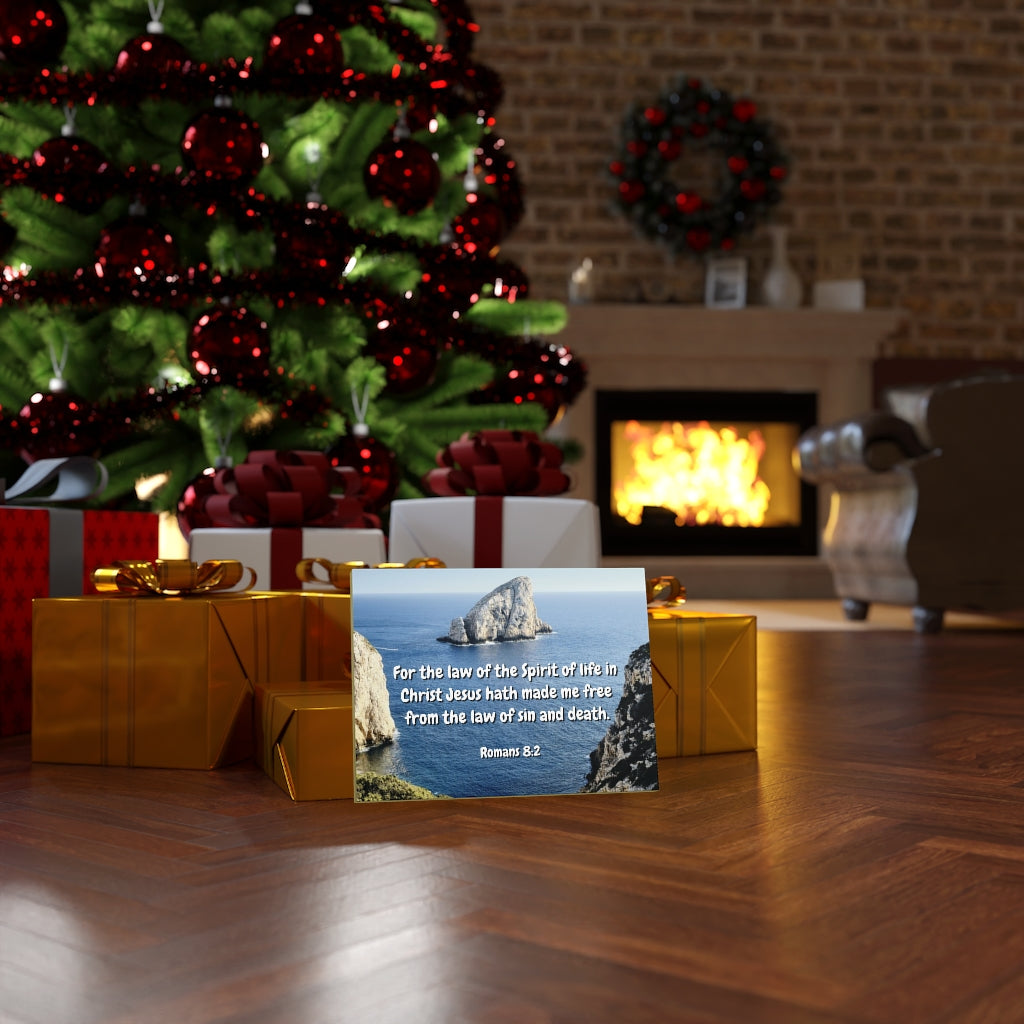 Scripture Walls Spire Of Life Romans 8:2 Bible Verse Canvas Christian Wall Art Ready to Hang Unframed-Express Your Love Gifts