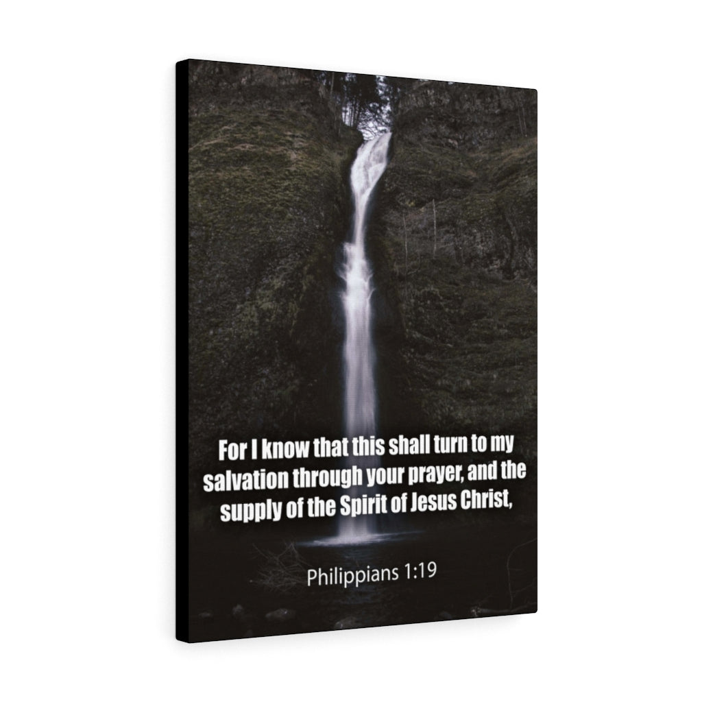 Scripture Walls Spirit of Jesus Christ Philippians 1:19 Christian Home Decor Bible Art Unframed-Express Your Love Gifts