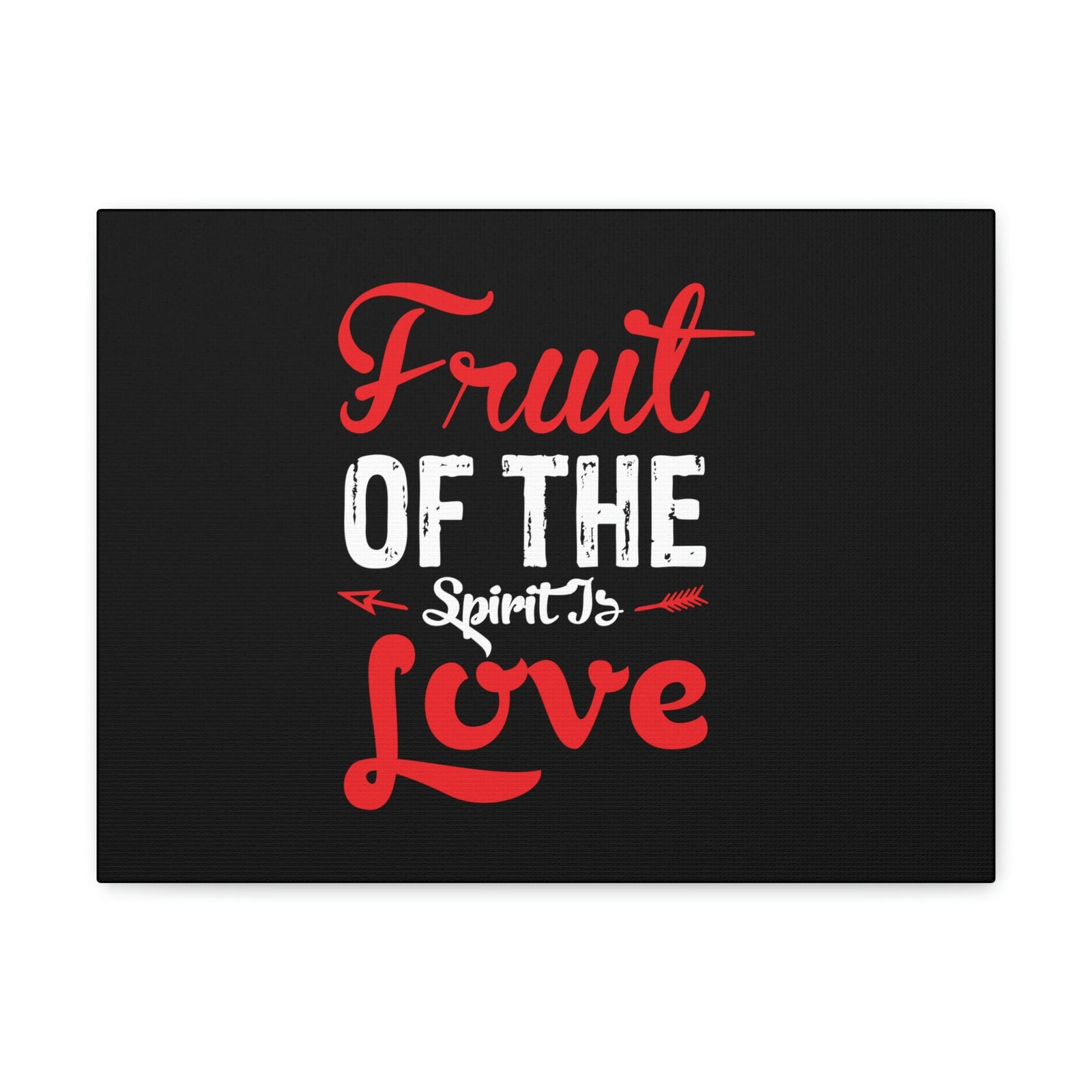 Scripture Walls Spirit Of Love Galatians 5:22 Red Christian Wall Art Bible Verse Print Ready to Hang Unframed-Express Your Love Gifts