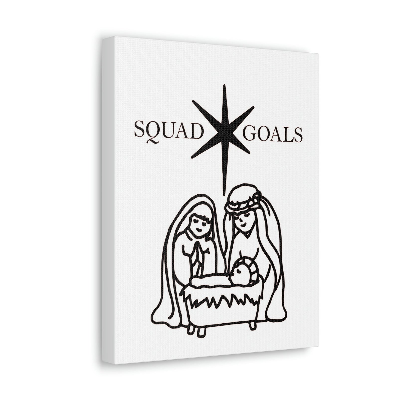 Scripture Walls Squad Goals Proverbs 27:17 Christian Wall Art Print Ready to Hang Unframed-Express Your Love Gifts