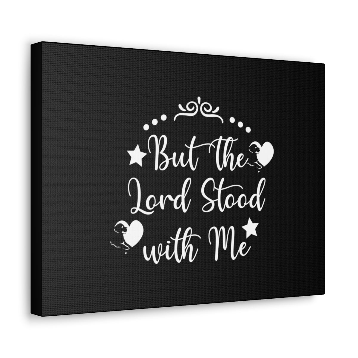 Scripture Walls Stood With Me 2 Timothy 4:17 Christian Wall Art Bible Verse Print Ready to Hang Unframed-Express Your Love Gifts