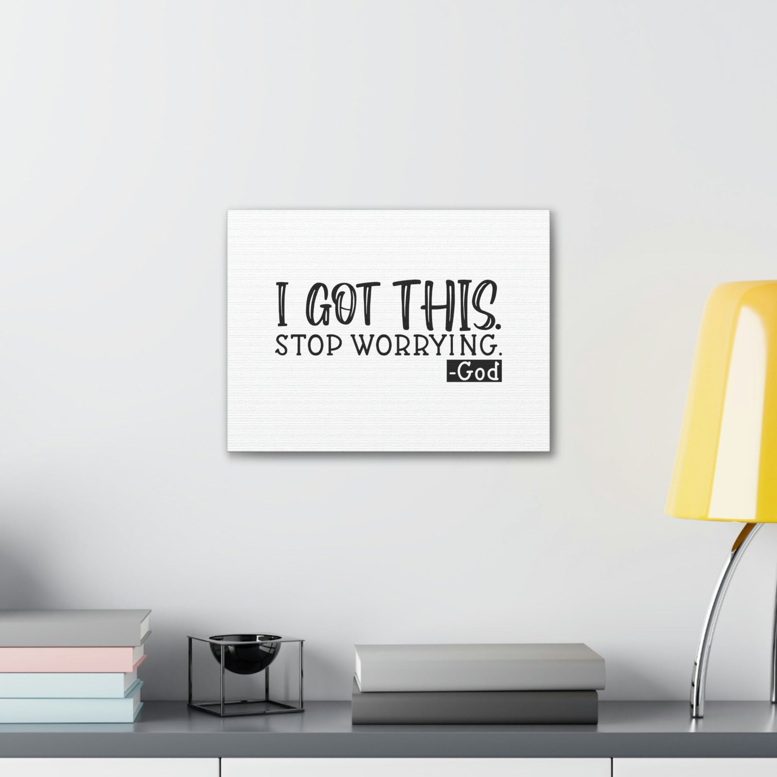 Scripture Walls Stop Worrying God Philippians 4:6 Christian Wall Art Bible Verse Print Ready to Hang Unframed-Express Your Love Gifts