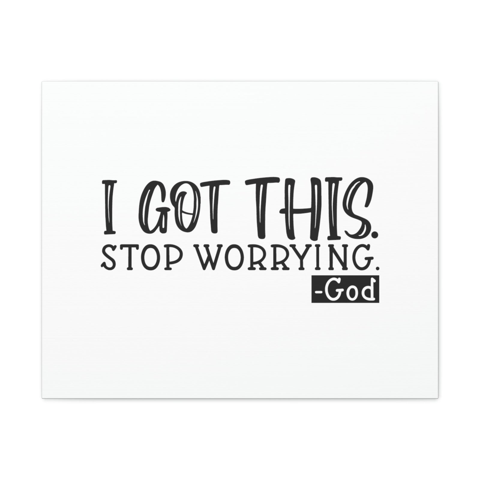 Scripture Walls Stop Worrying God Philippians 4:6 Christian Wall Art Bible Verse Print Ready to Hang Unframed-Express Your Love Gifts