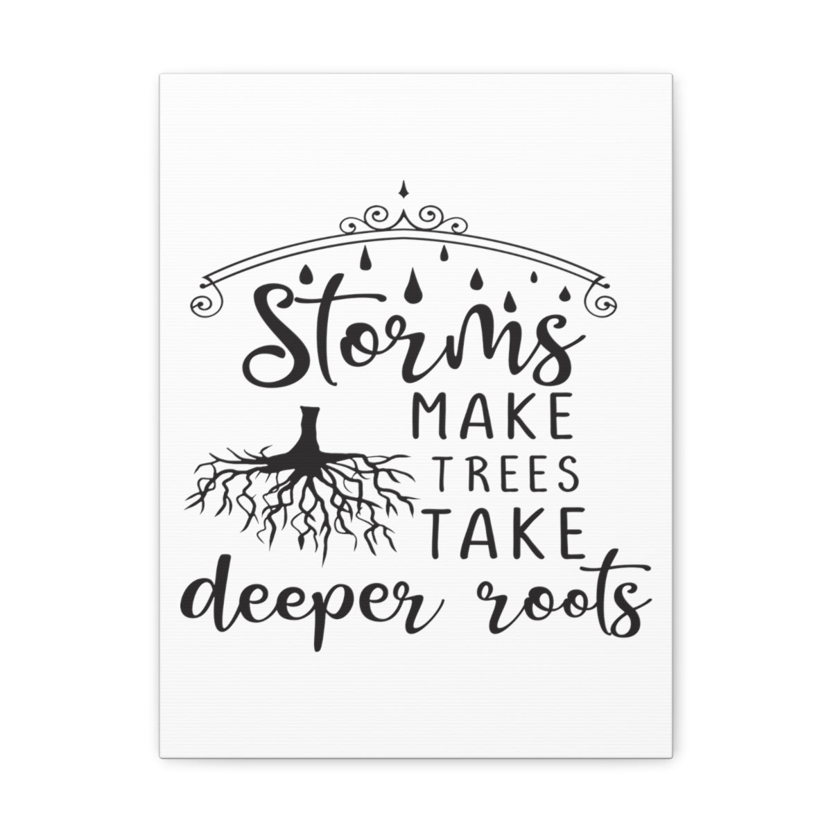 Scripture Walls Storm Make Trees John 14:27 Christian Wall Art Print Ready to Hang Unframed-Express Your Love Gifts