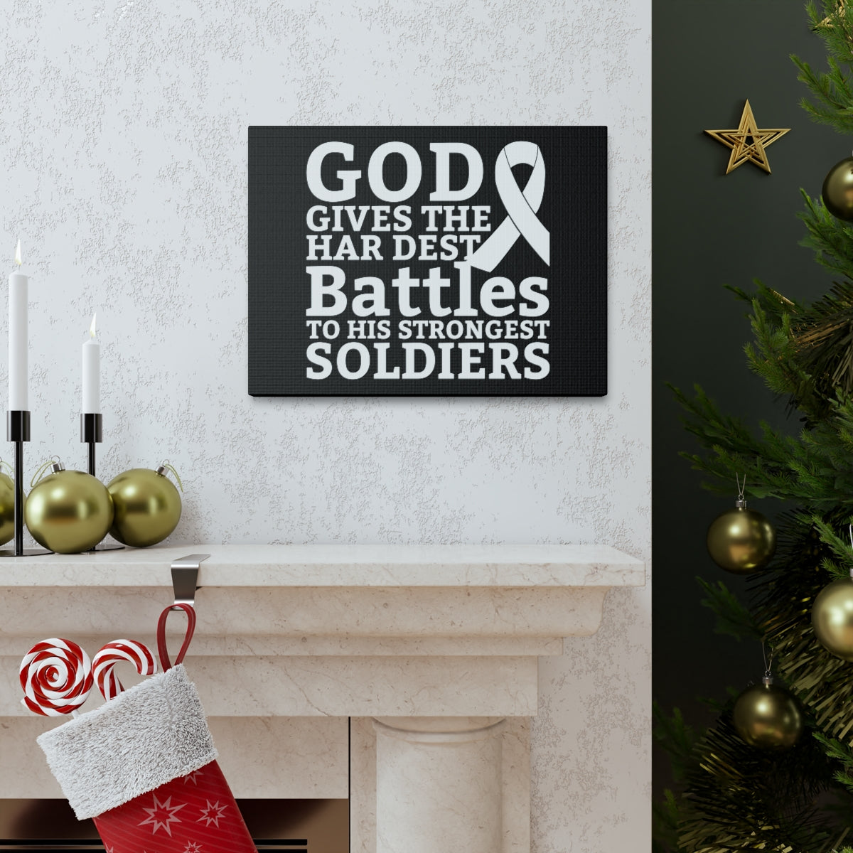 Scripture Walls Strongest Soldiers Ephesians 6:10-18 Christian Wall Art Print Ready to Hang Unframed-Express Your Love Gifts