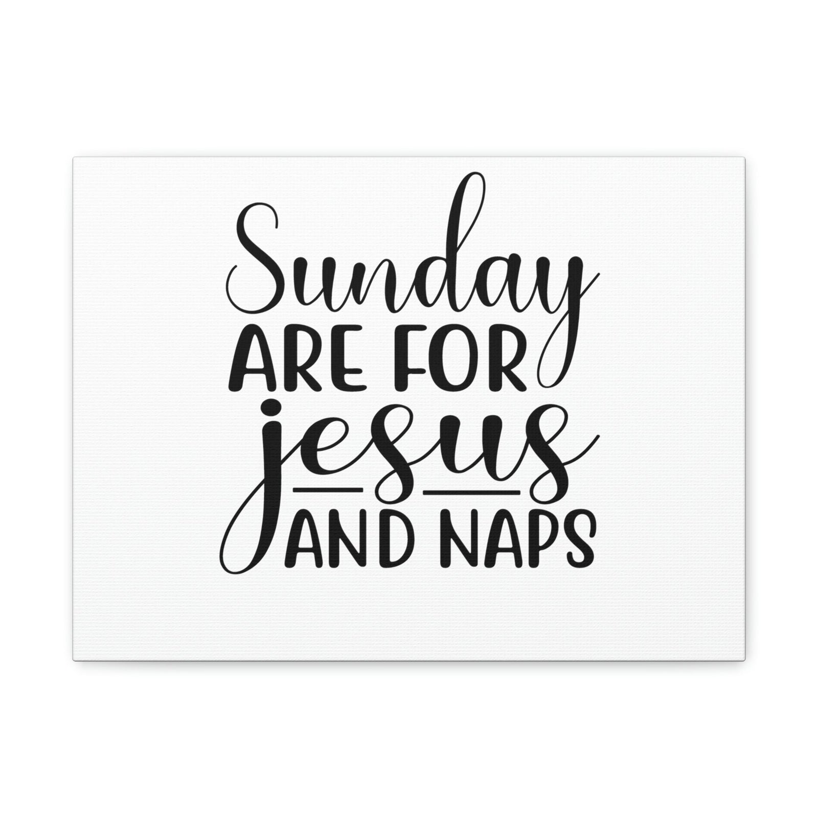 Scripture Walls Sunday Are For Jesus And Naps Acts 20:7 Christian Wall Art Bible Verse Print Ready to Hang Unframed-Express Your Love Gifts