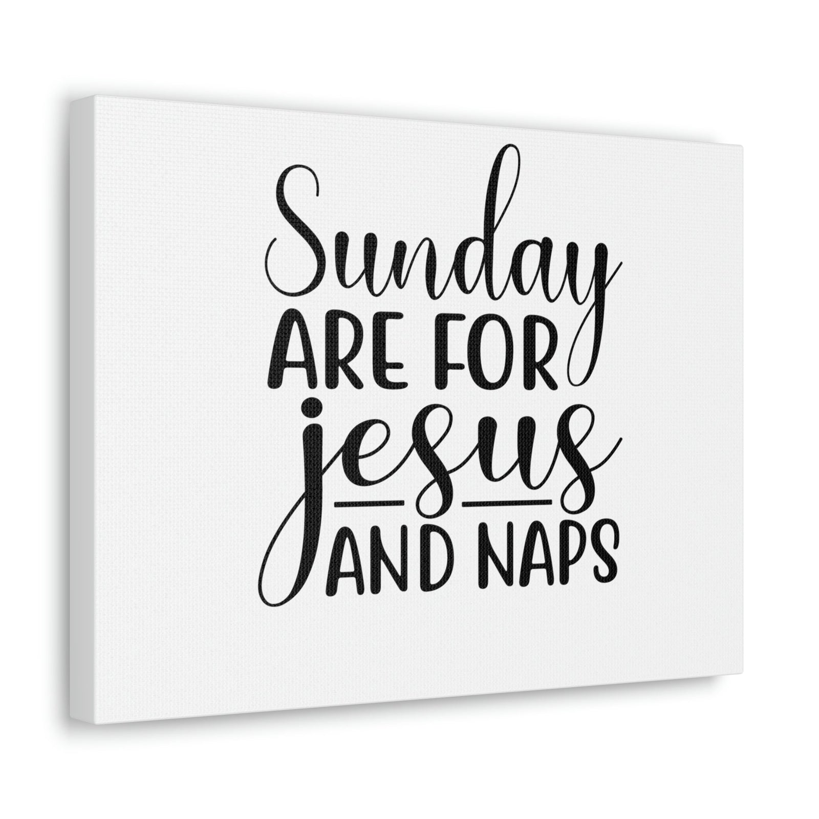 Scripture Walls Sunday Are For Jesus And Naps Acts 20:7 Christian Wall Art Bible Verse Print Ready to Hang Unframed-Express Your Love Gifts