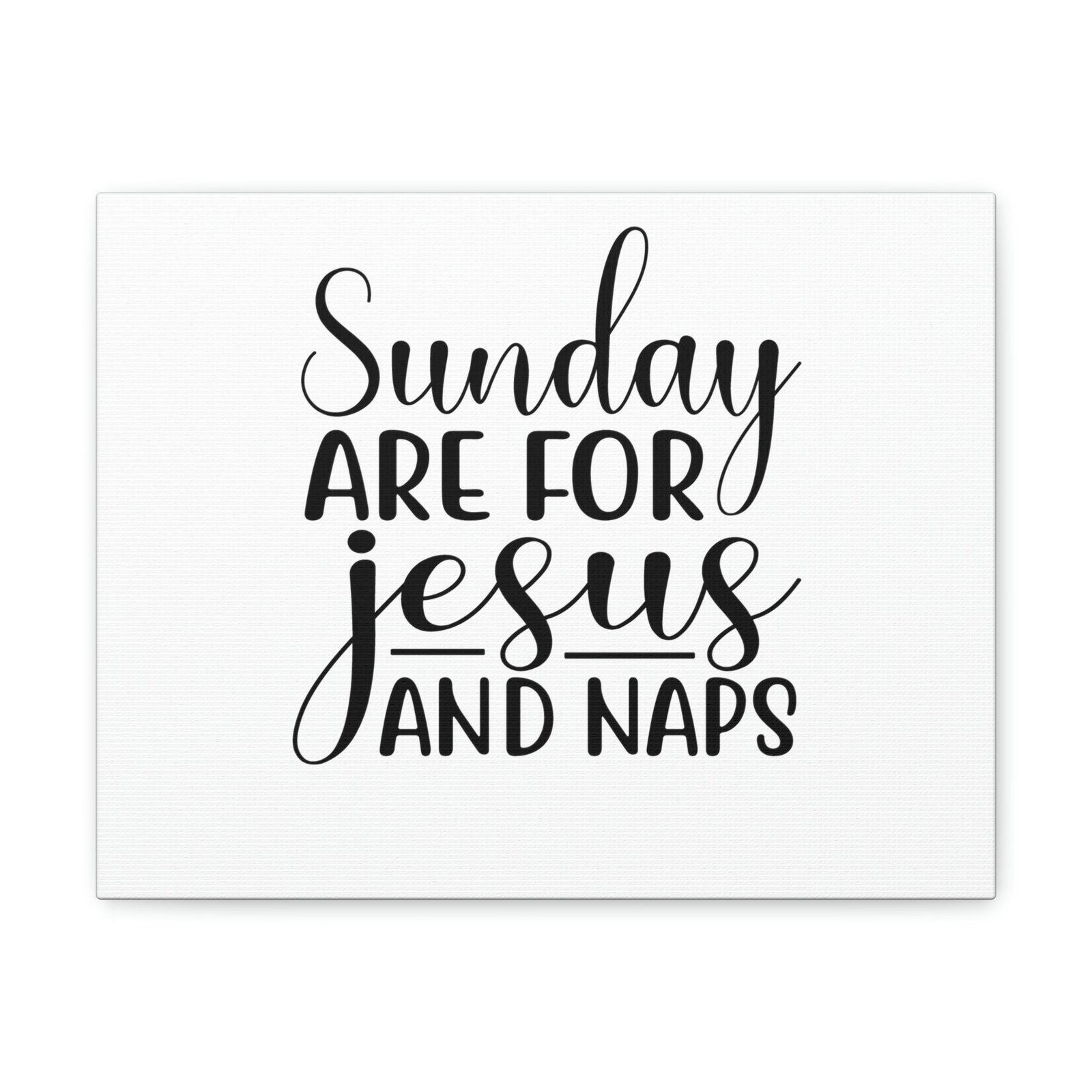 Scripture Walls Sunday Are For Jesus And Naps Acts 20:7 Christian Wall Art Bible Verse Print Ready to Hang Unframed-Express Your Love Gifts