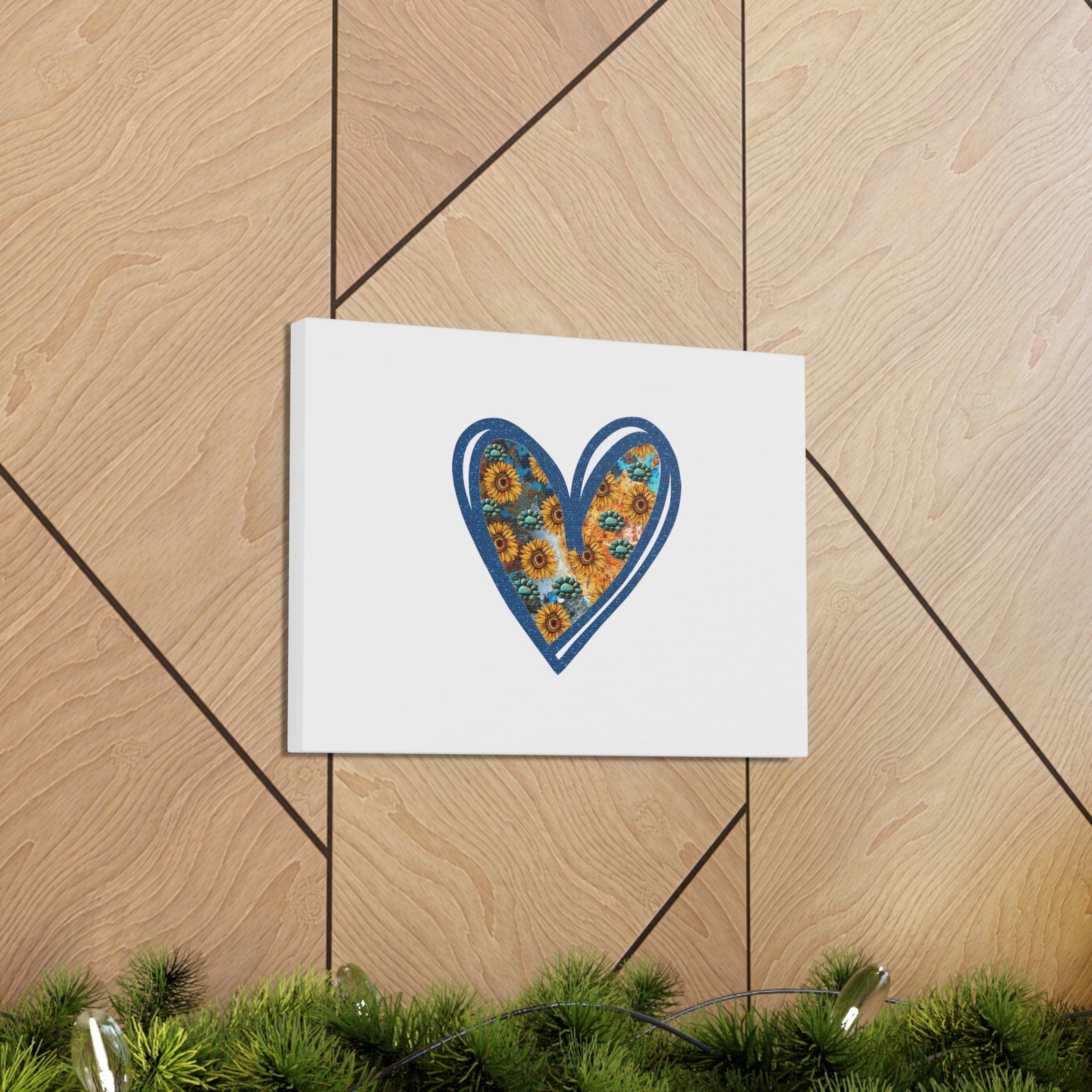 Scripture Walls Sunflower Heart Proverbs 4:23 Christian Wall Art Bible Verse Print Ready to Hang Unframed-Express Your Love Gifts
