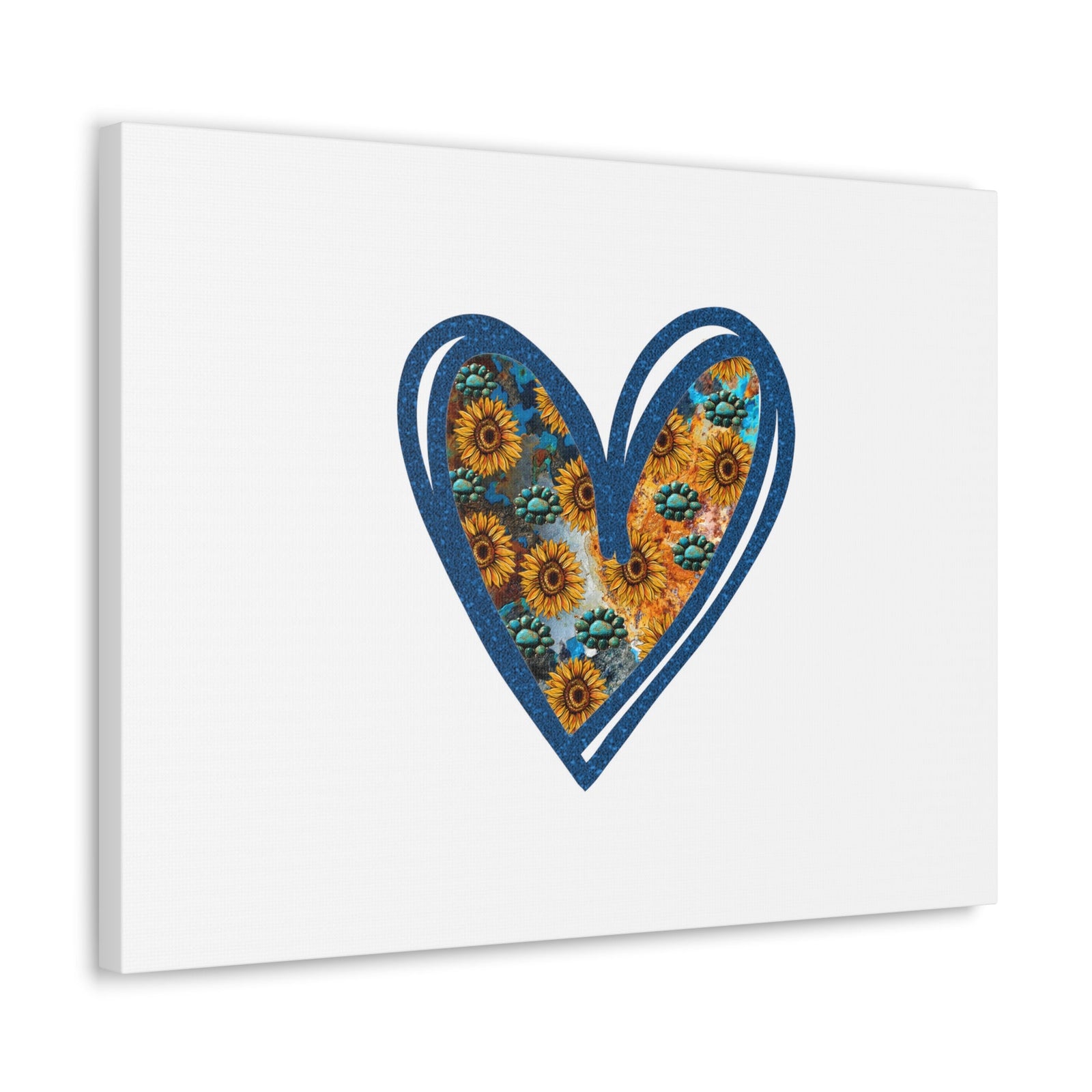 Scripture Walls Sunflower Heart Proverbs 4:23 Christian Wall Art Bible Verse Print Ready to Hang Unframed-Express Your Love Gifts