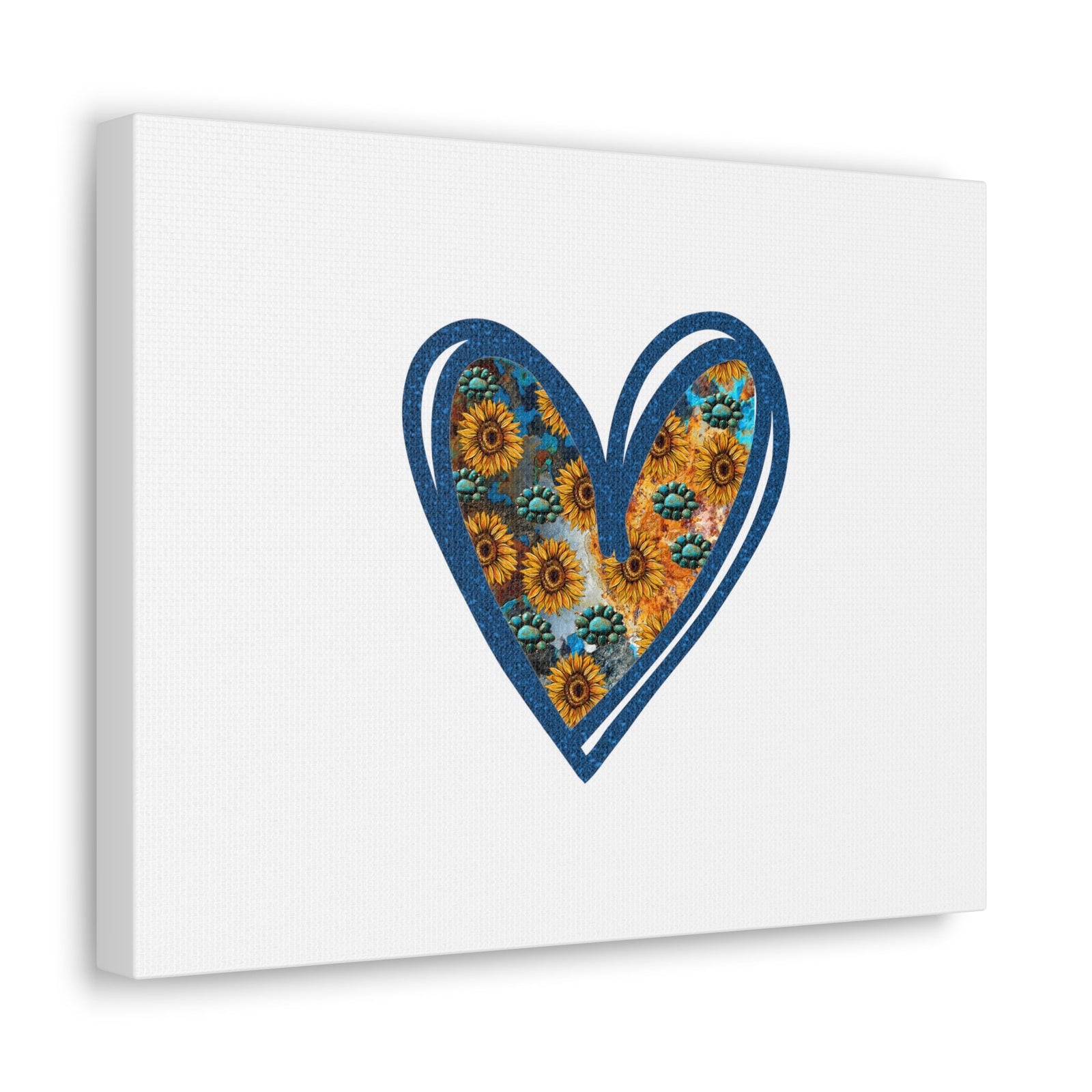 Scripture Walls Sunflower Heart Proverbs 4:23 Christian Wall Art Bible Verse Print Ready to Hang Unframed-Express Your Love Gifts