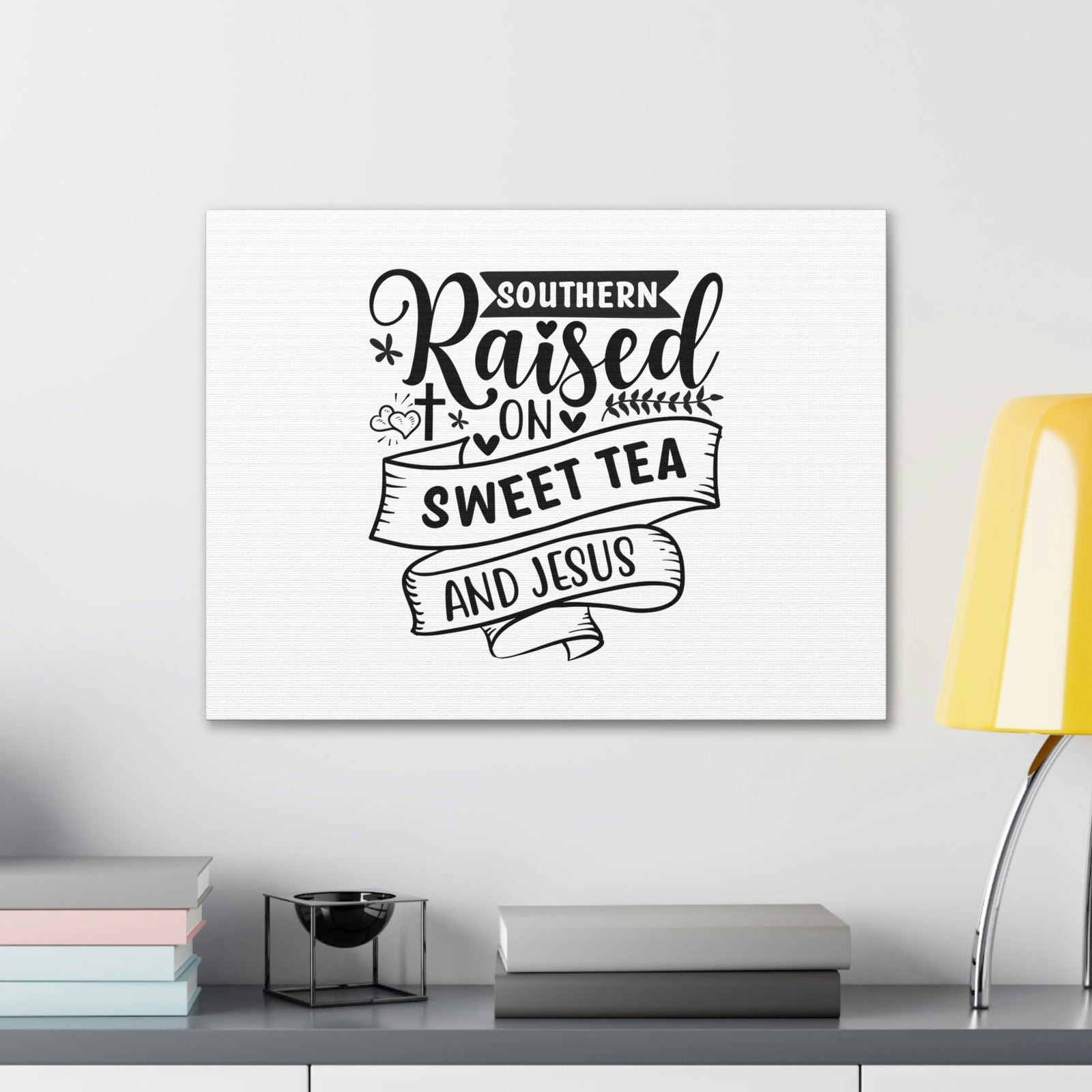 Scripture Walls Sweet Tea And Jesus John 10:11 Christian Wall Art Bible Verse Print Ready to Hang Unframed-Express Your Love Gifts