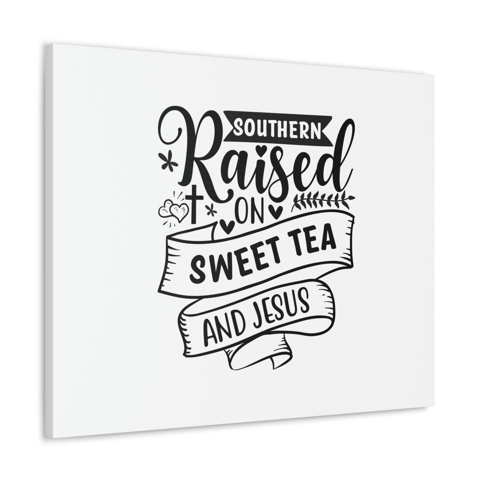 Scripture Walls Sweet Tea And Jesus John 10:11 Christian Wall Art Bible Verse Print Ready to Hang Unframed-Express Your Love Gifts