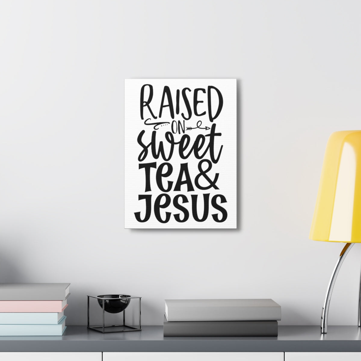 Scripture Walls Tea And Jesus 1 Corinthians 6:14 Christian Wall Art Print Ready to Hang Unframed-Express Your Love Gifts