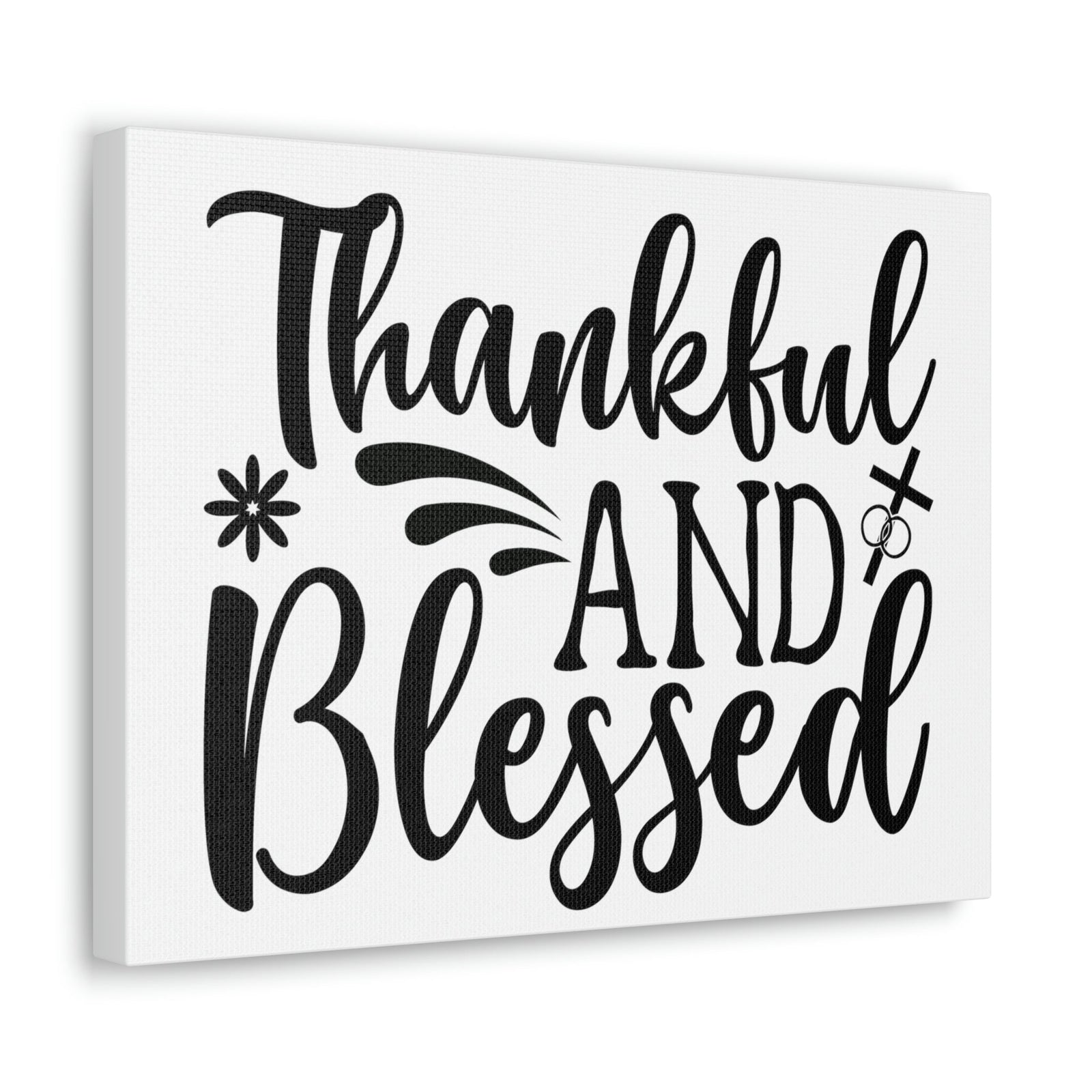 Scripture Walls Thankful And Blessed 1 Thessalonians 5:18 Christian Wall Art Print Ready to Hang Unframed-Express Your Love Gifts