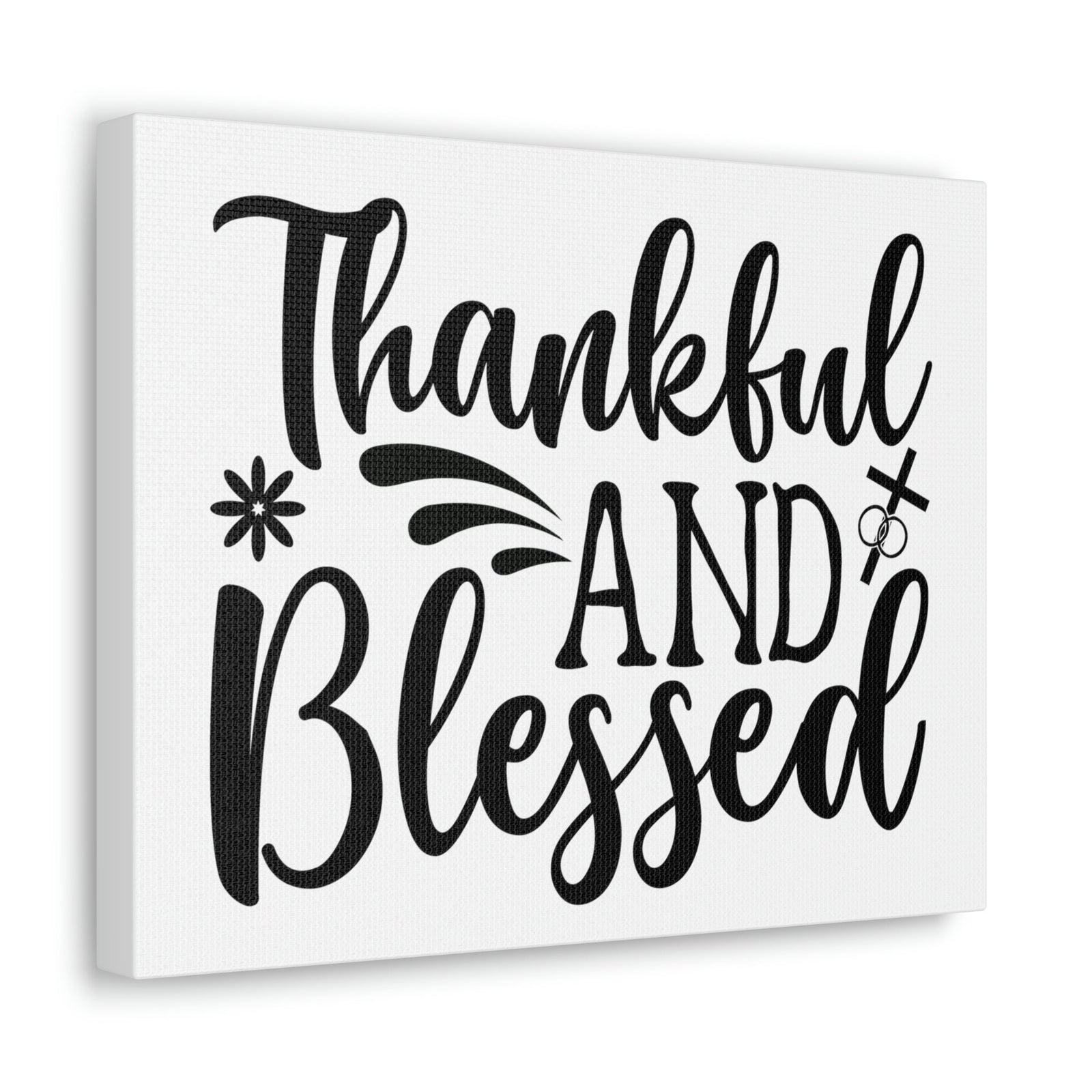 Scripture Walls Thankful And Blessed 1 Thessalonians 5:18 Christian Wall Art Print Ready to Hang Unframed-Express Your Love Gifts