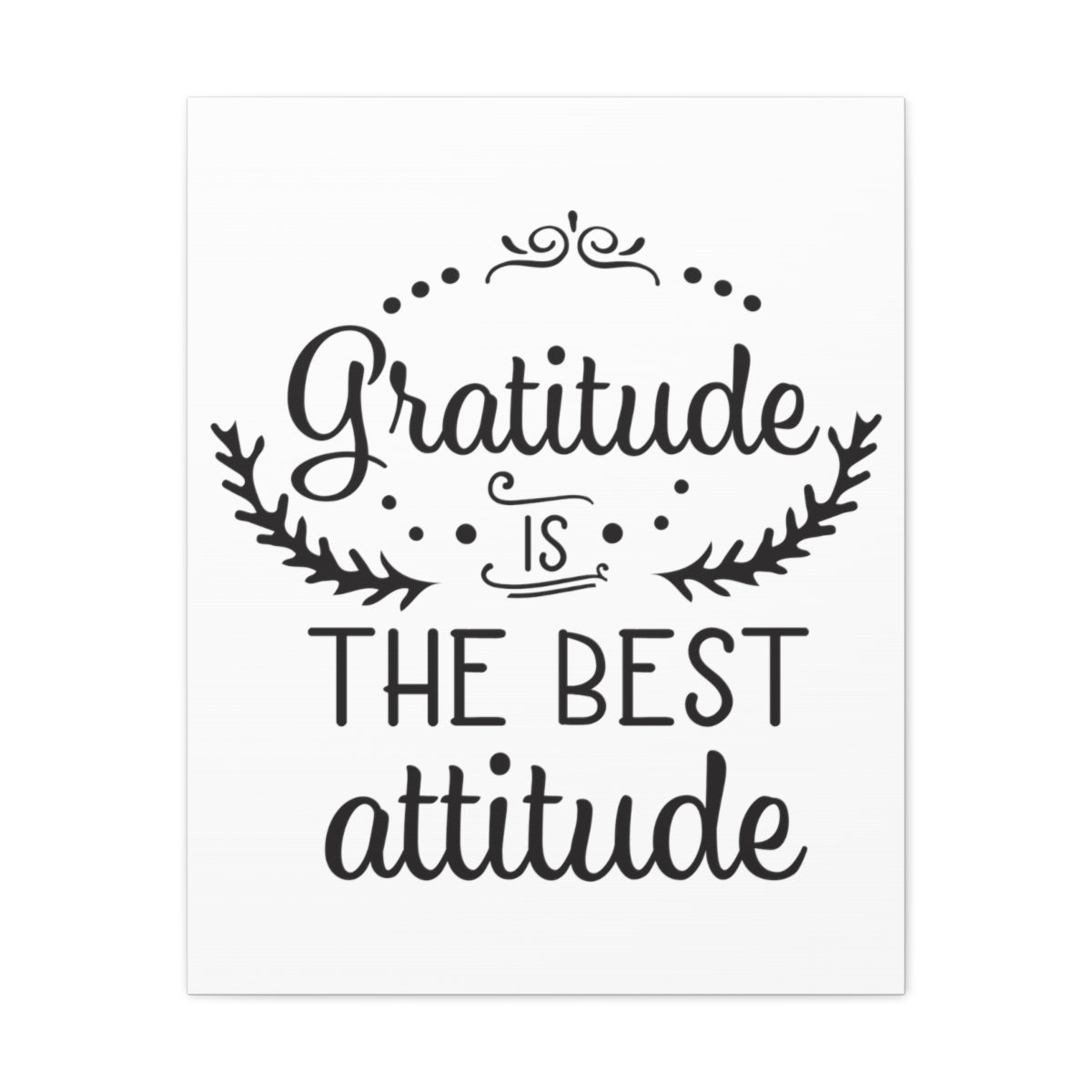 Scripture Walls The Best Attitude Ephesians 5:20 Christian Wall Art Print Ready to Hang Unframed-Express Your Love Gifts