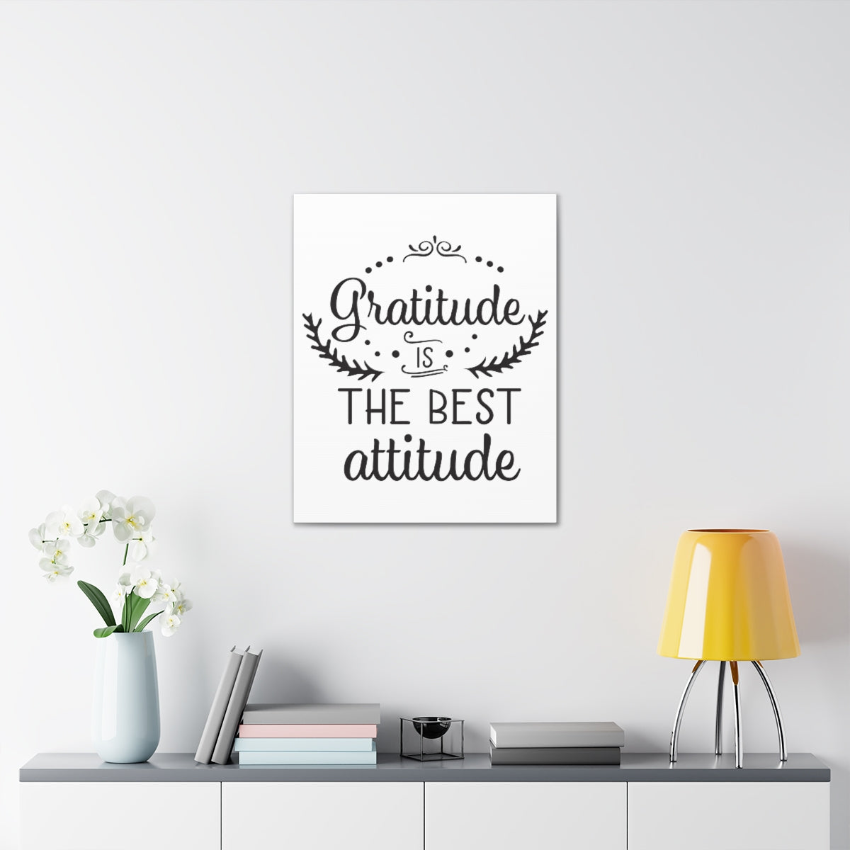Scripture Walls The Best Attitude Ephesians 5:20 Christian Wall Art Print Ready to Hang Unframed-Express Your Love Gifts