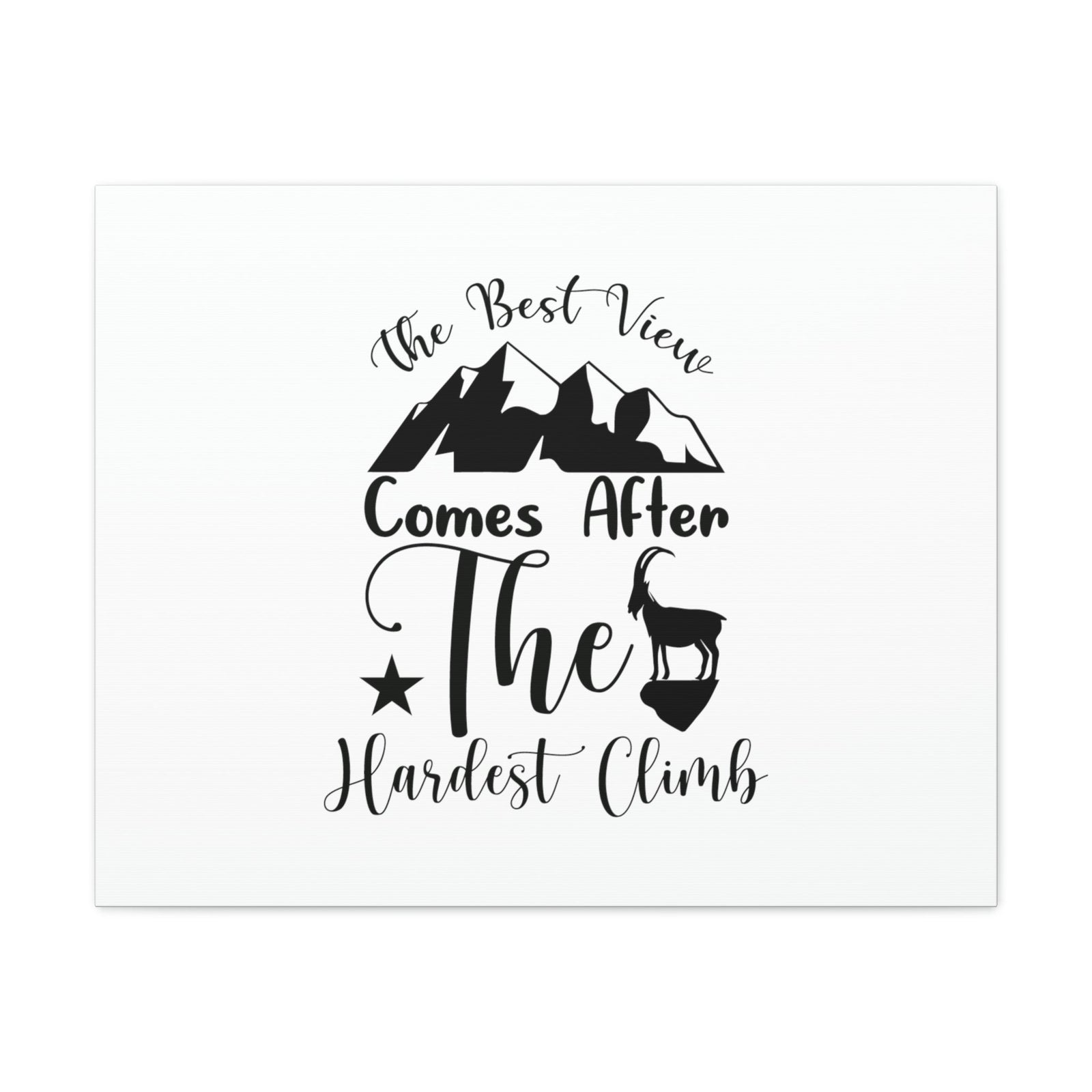 Scripture Walls The Best View Colossians 3:23 Christian Wall Art Bible Verse Print Ready to Hang Unframed-Express Your Love Gifts