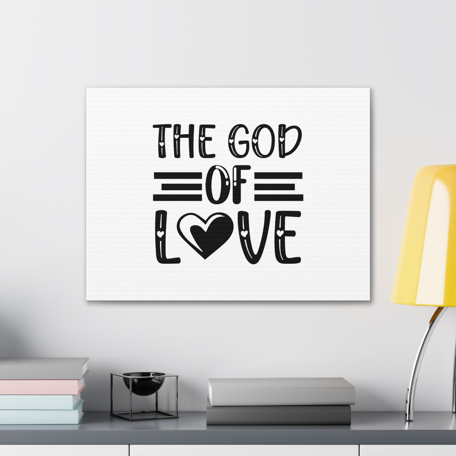 Scripture Walls The God Of Love 1 John 4:18 Christian Wall Art Bible Verse Print Ready to Hang Unframed-Express Your Love Gifts