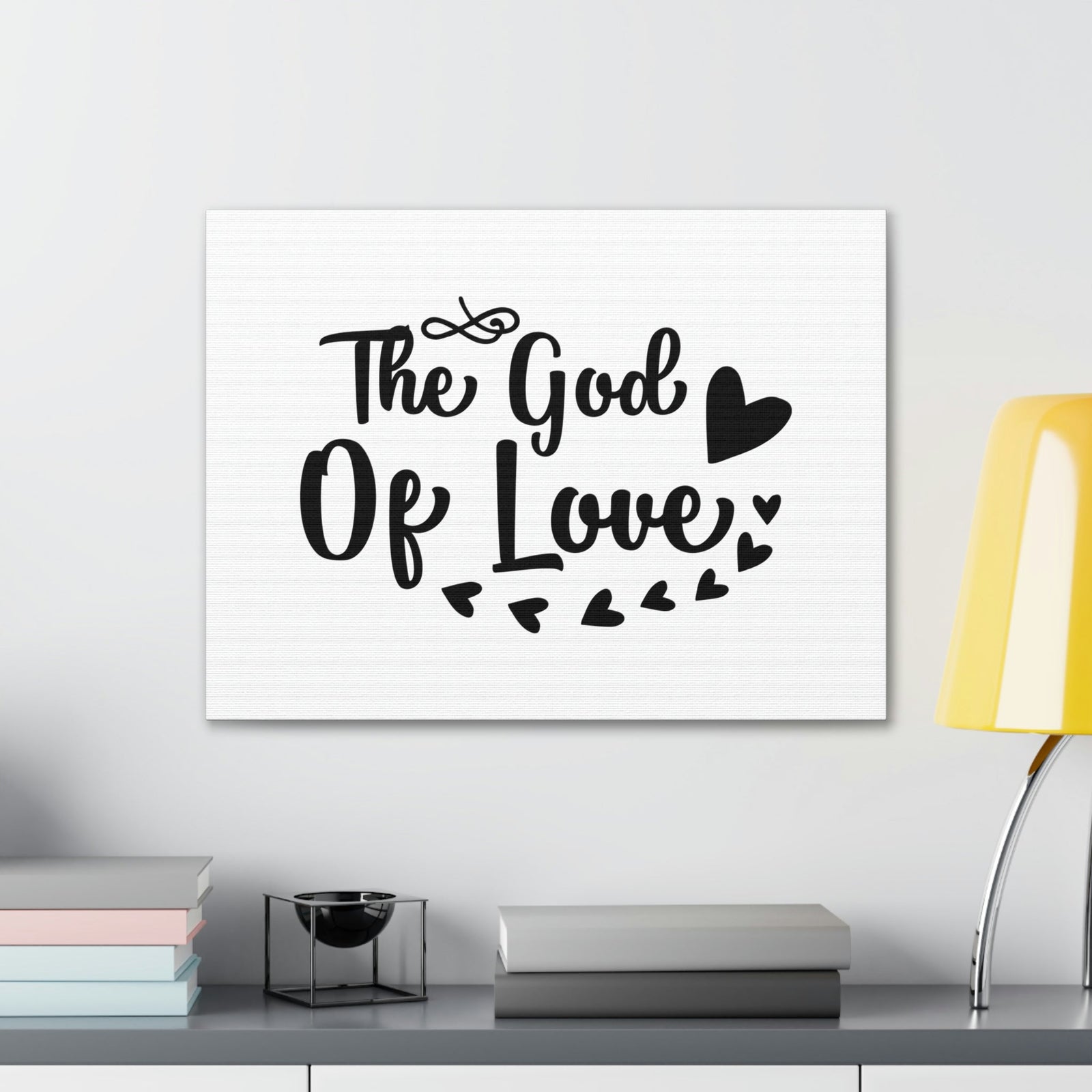 Scripture Walls The God Of Love 1 John 4:8 Christian Wall Art Bible Verse Print Ready to Hang Unframed-Express Your Love Gifts