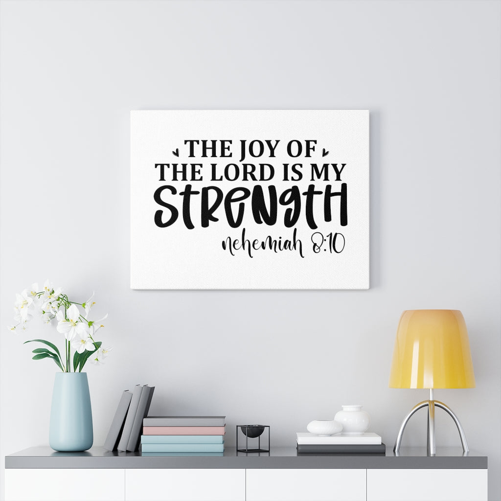 Scripture Walls The Joy Of The Lord Jeremiah 2:10 Bible Verse Canvas Christian Wall Art Ready to Hang Unframed-Express Your Love Gifts