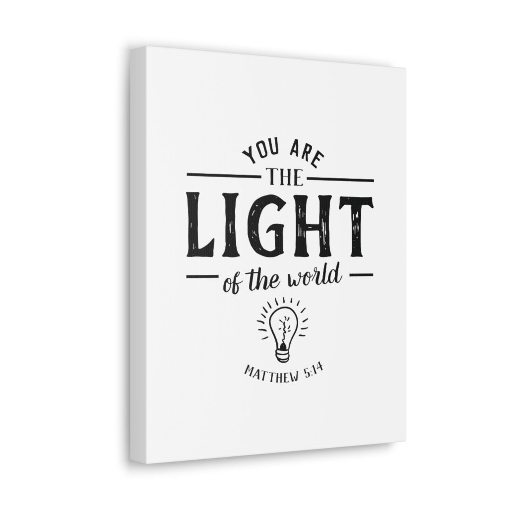 Scripture Walls The Light Of The World Matthew 5:14 Christian Wall Art Bible Verse Print Ready To Hang Unframed-Express Your Love Gifts