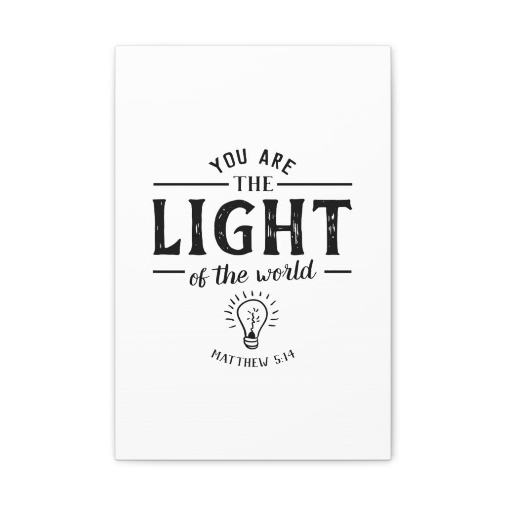 Scripture Walls The Light Of The World Matthew 5:14 Christian Wall Art Bible Verse Print Ready To Hang Unframed-Express Your Love Gifts