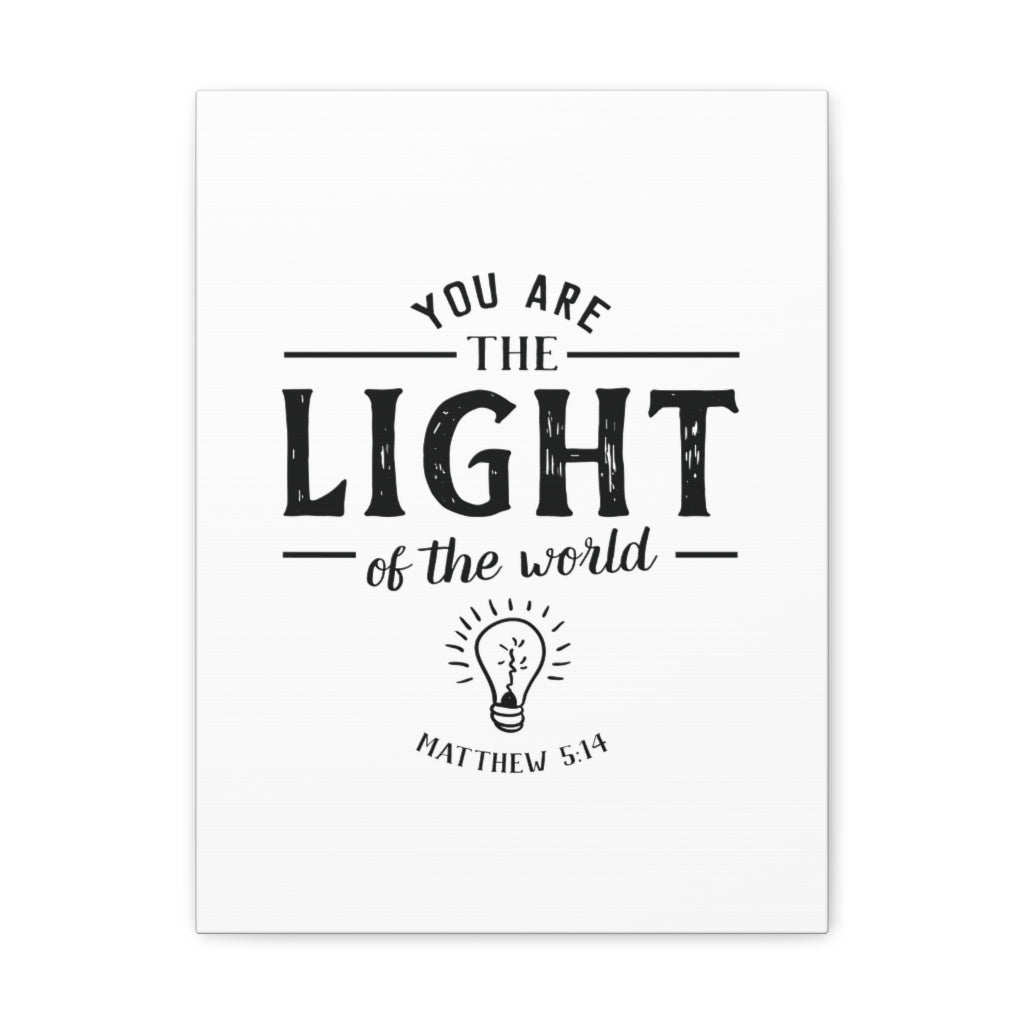 Scripture Walls The Light Of The World Matthew 5:14 Christian Wall Art Bible Verse Print Ready To Hang Unframed-Express Your Love Gifts