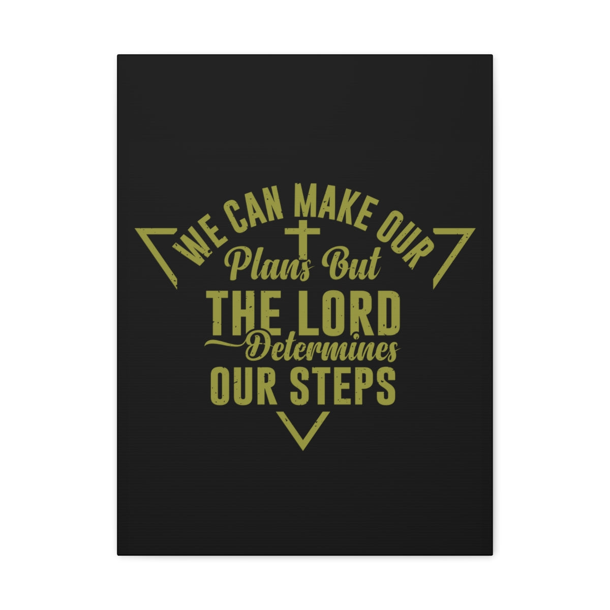 Scripture Walls The Lord Determines Psalm 119:105 Christian Wall Art Bible Verse Print Ready to Hang Unframed-Express Your Love Gifts