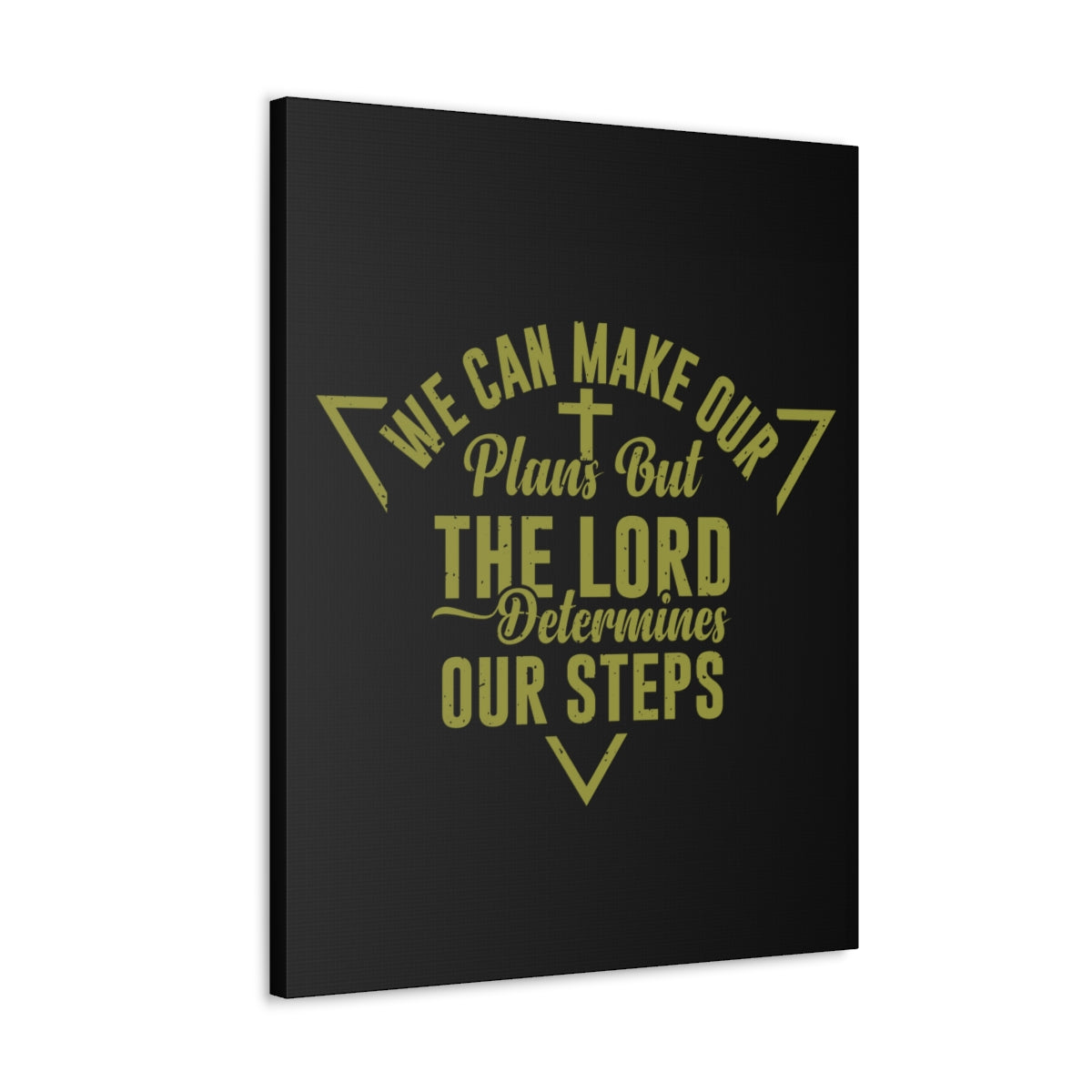 Scripture Walls The Lord Determines Psalm 119:105 Christian Wall Art Bible Verse Print Ready to Hang Unframed-Express Your Love Gifts