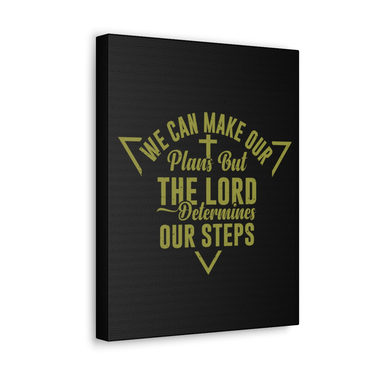 Scripture Walls The Lord Determines Psalm 119:105 Christian Wall Art Bible Verse Print Ready to Hang Unframed-Express Your Love Gifts