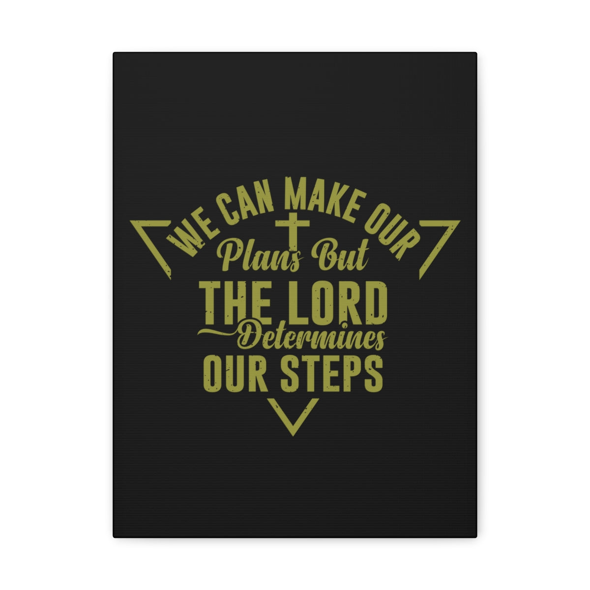 Scripture Walls The Lord Determines Psalm 119:105 Christian Wall Art Bible Verse Print Ready to Hang Unframed-Express Your Love Gifts