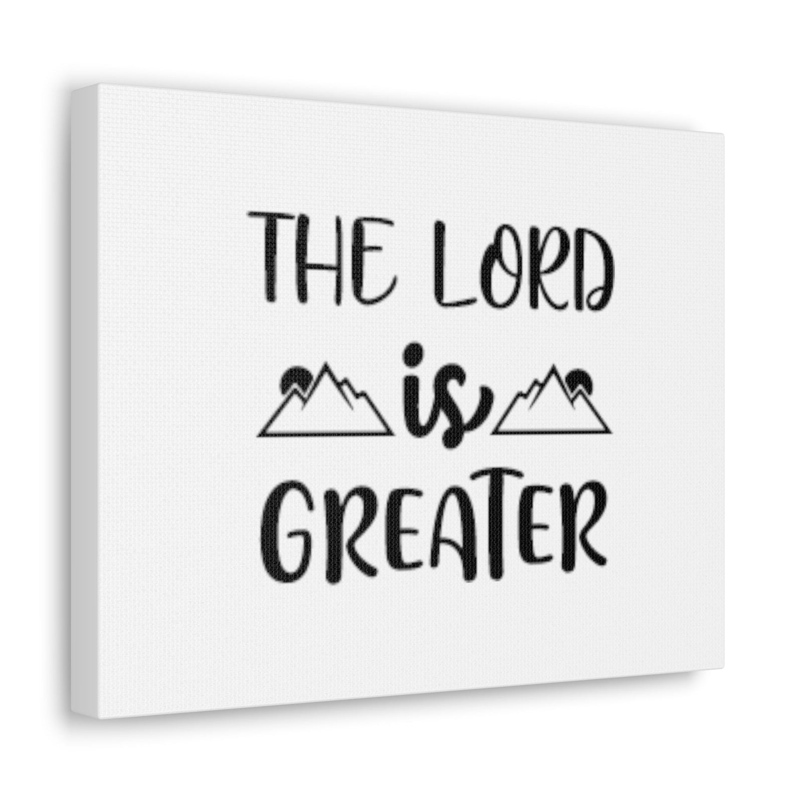 Scripture Walls The Lord Is Greater Psalm 96:4 Christian Wall Art Bible Verse Print Ready to Hang Unframed-Express Your Love Gifts