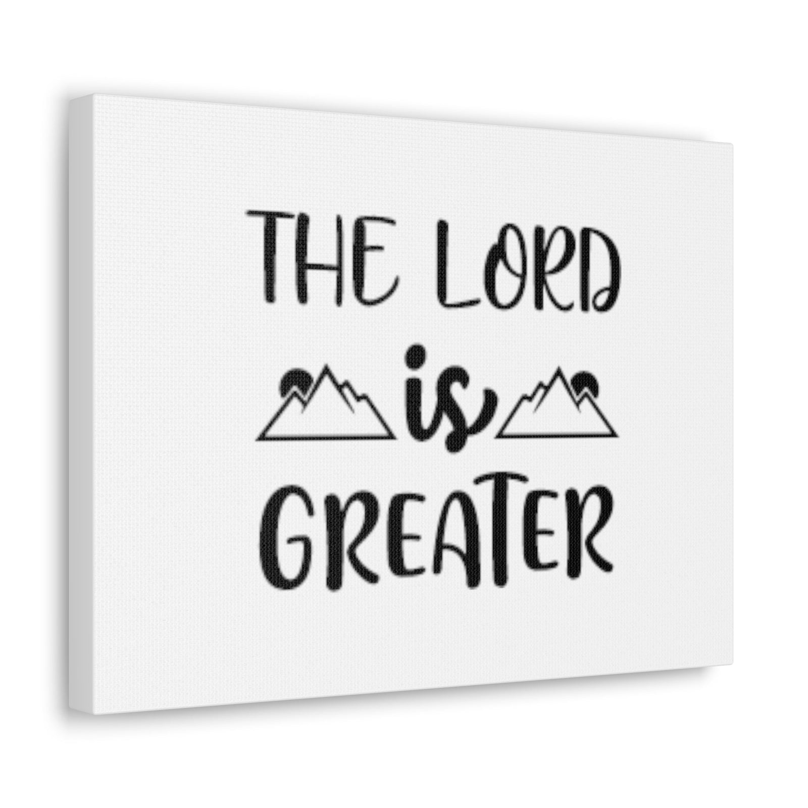 Scripture Walls The Lord Is Greater Psalm 96:4 Christian Wall Art Bible Verse Print Ready to Hang Unframed-Express Your Love Gifts