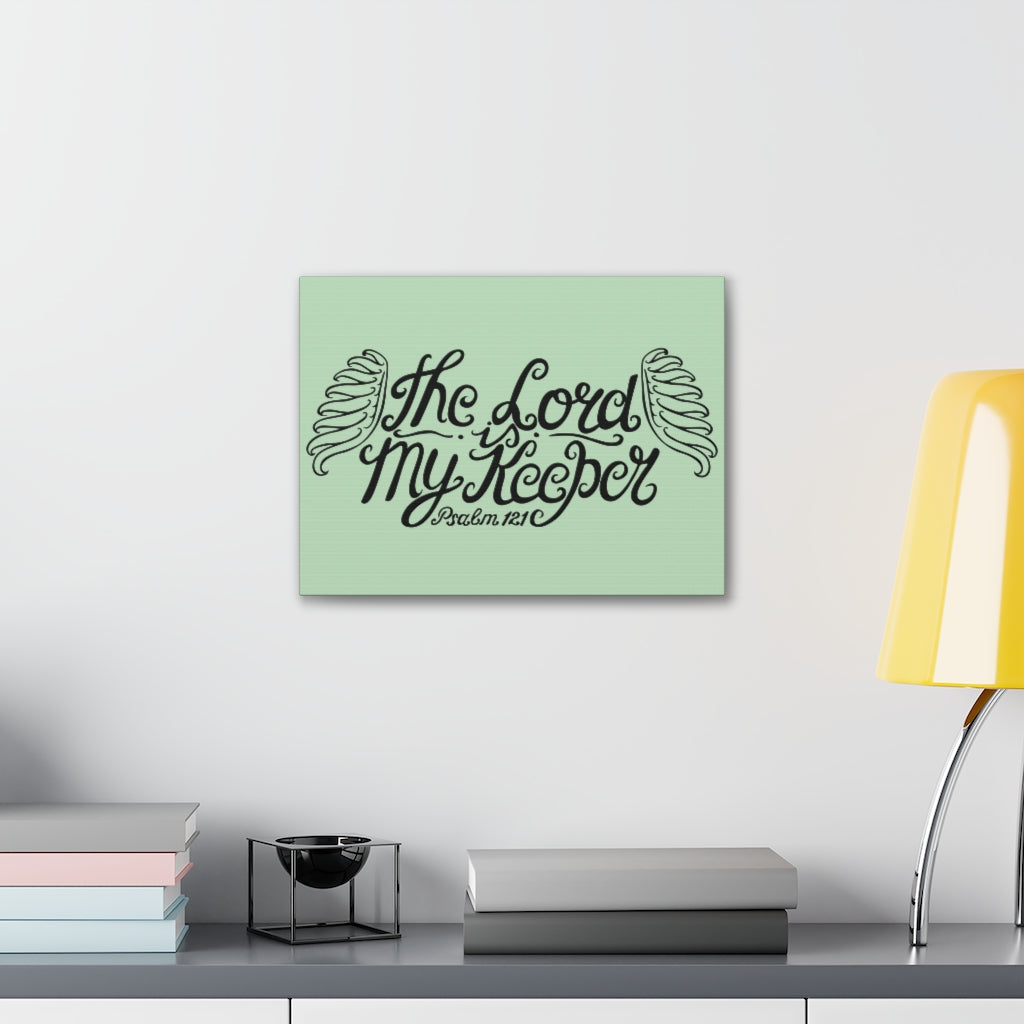 Scripture Walls The Lord Is My Keeper Psalm 121 Bible Verse Canvas Christian Wall Art Ready To Hang Unframed-Express Your Love Gifts