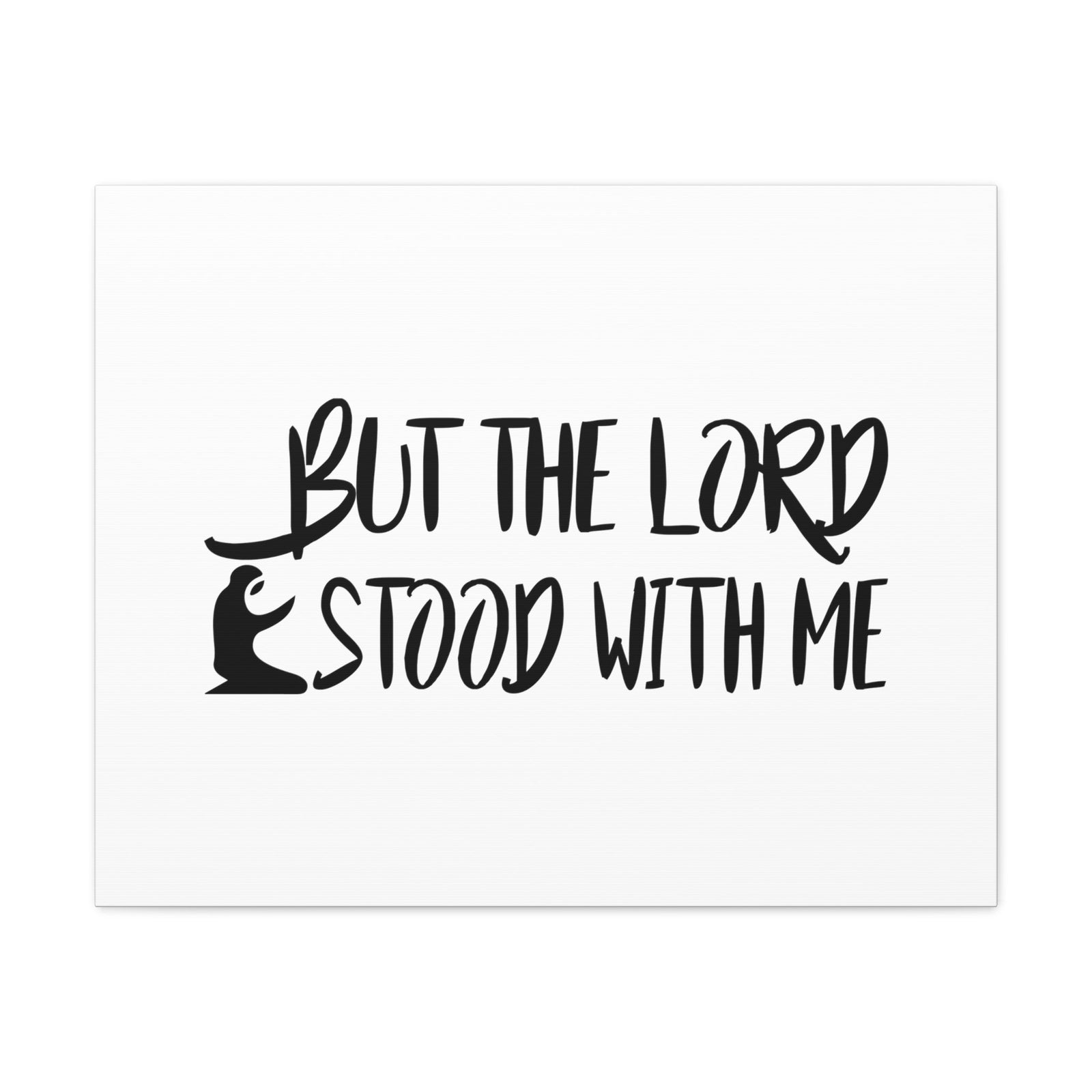 Scripture Walls The Lord Stood With Me Isaiah 41:13 Christian Wall Art Bible Verse Print Ready to Hang Unframed-Express Your Love Gifts
