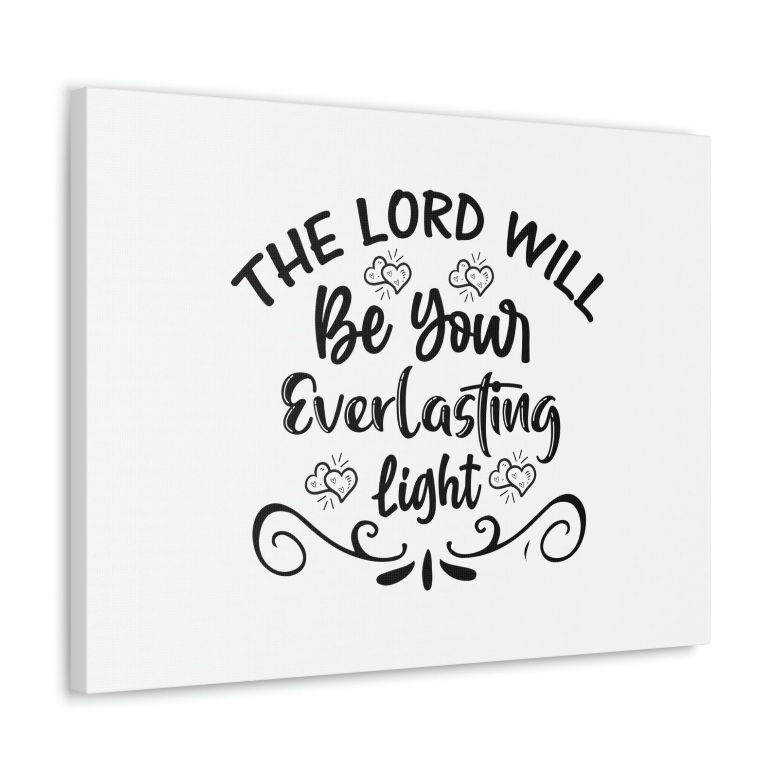 Scripture Walls The Lord Will Be Your Everlasting Light Isaiah 60:20 Christian Wall Art Bible Verse Print Ready to Hang Unframed-Express Your Love Gifts