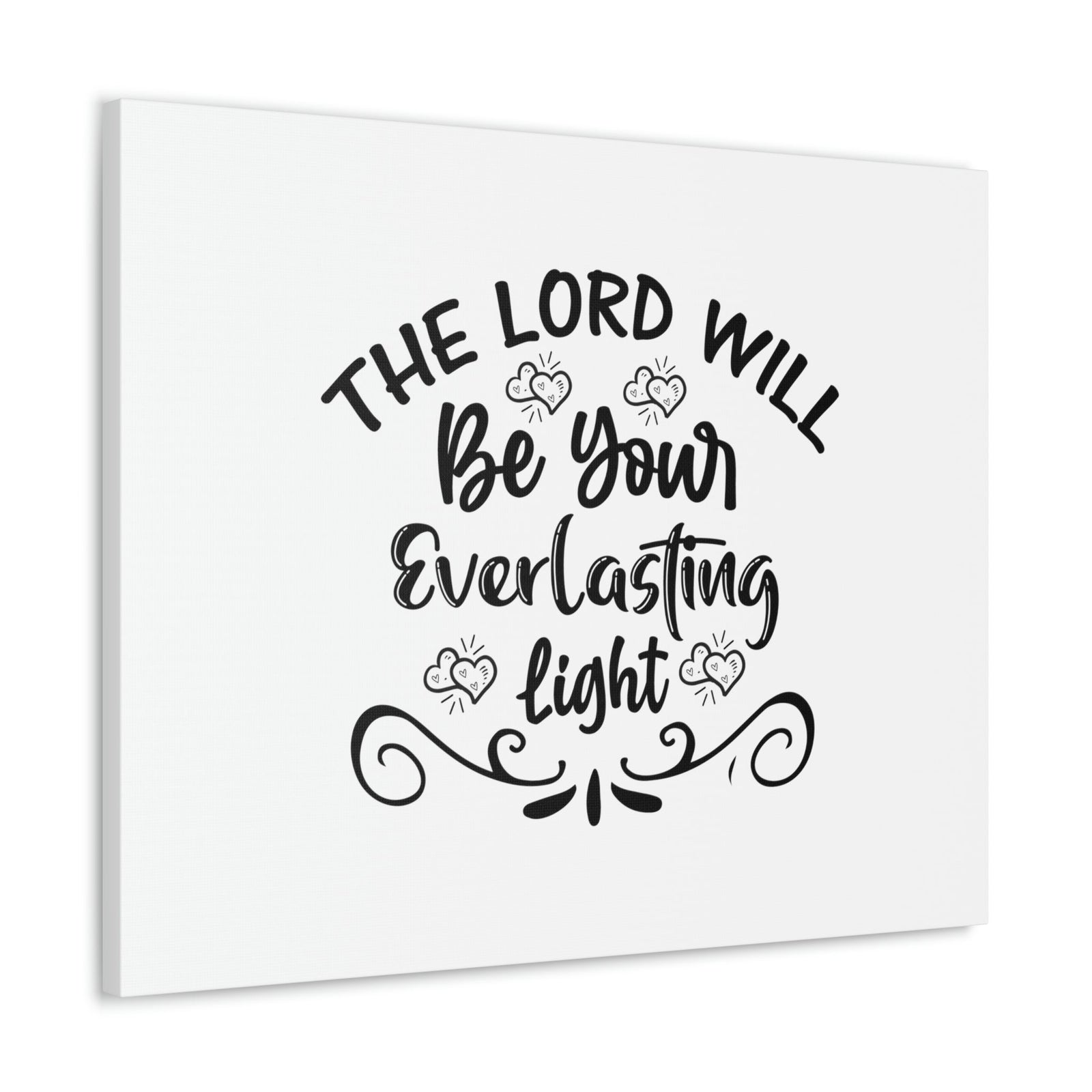 Scripture Walls The Lord Will Be Your Everlasting Light Isaiah 60:20 Christian Wall Art Bible Verse Print Ready to Hang Unframed-Express Your Love Gifts