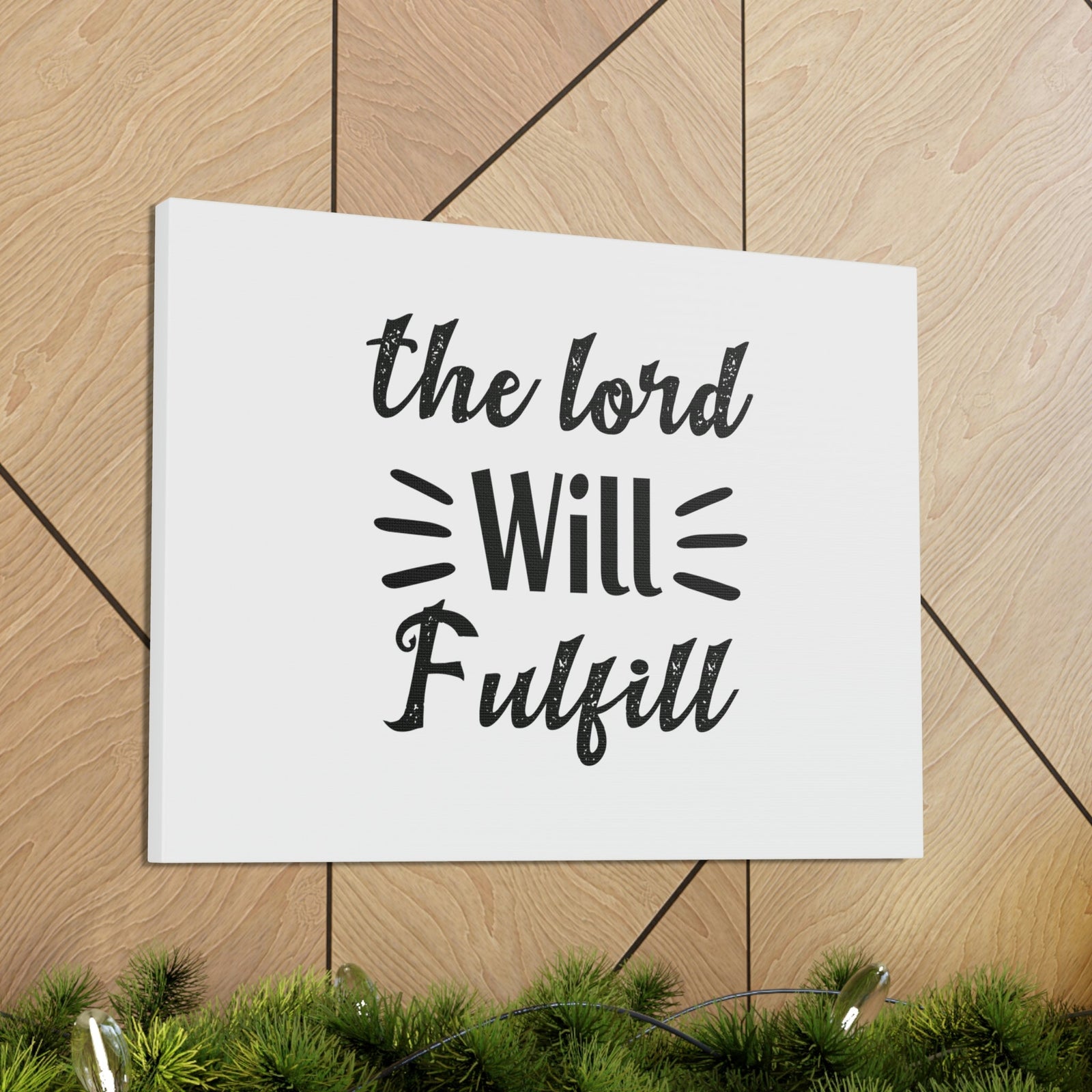 Scripture Walls The Lord Will Fulfill 2 Peter 3:9 Christian Wall Art Bible Verse Print Ready to Hang Unframed-Express Your Love Gifts