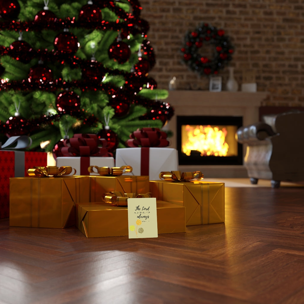 Scripture Walls The Lord Will Guide You Isaiah 58:11 Bible Verse Canvas Christian Wall Art Ready to Hang Unframed-Express Your Love Gifts