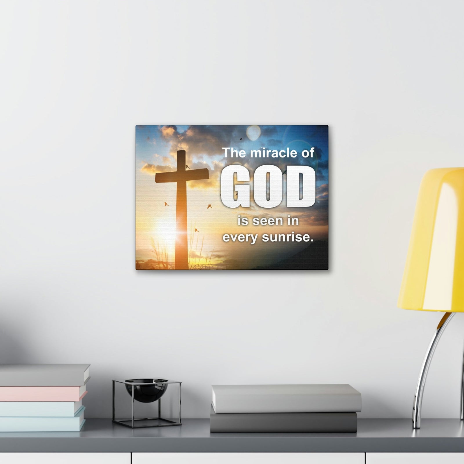Scripture Walls The Miracle of God Psalm 118:24 Christian Wall Art Bible Verse Print Ready to Hang Unframed-Express Your Love Gifts