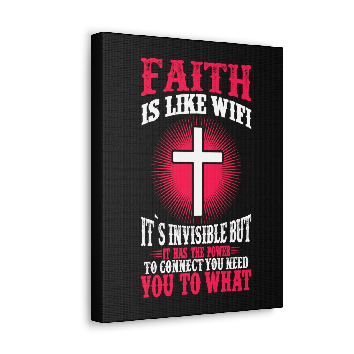 Scripture Walls The Power To Connect James 2:22 Christian Wall Art Bible Verse Print Ready to Hang Unframed-Express Your Love Gifts
