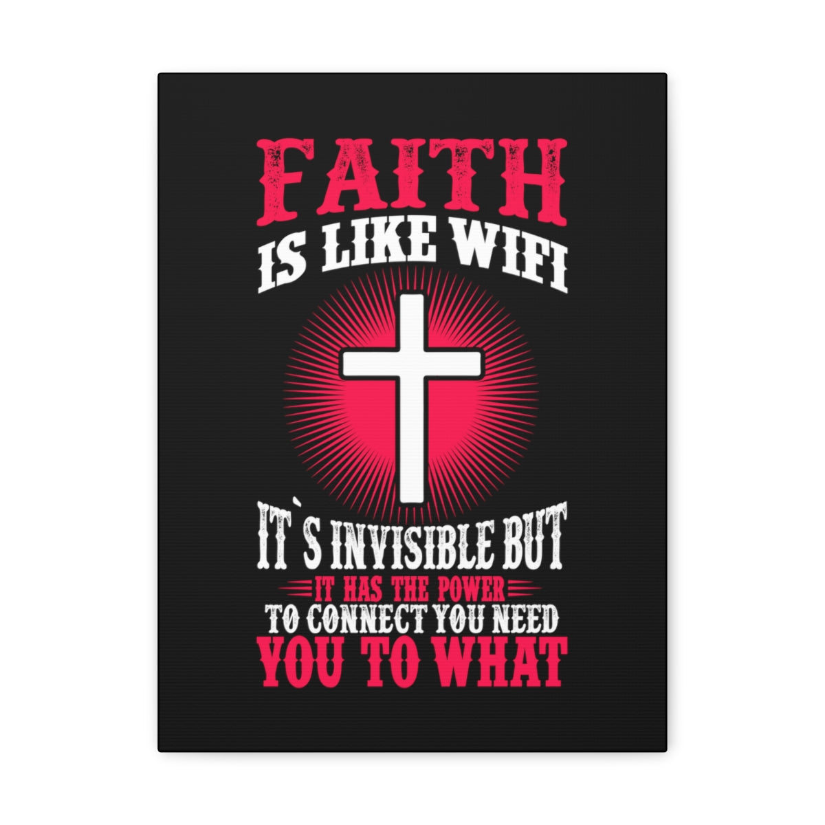 Scripture Walls The Power To Connect James 2:22 Christian Wall Art Bible Verse Print Ready to Hang Unframed-Express Your Love Gifts