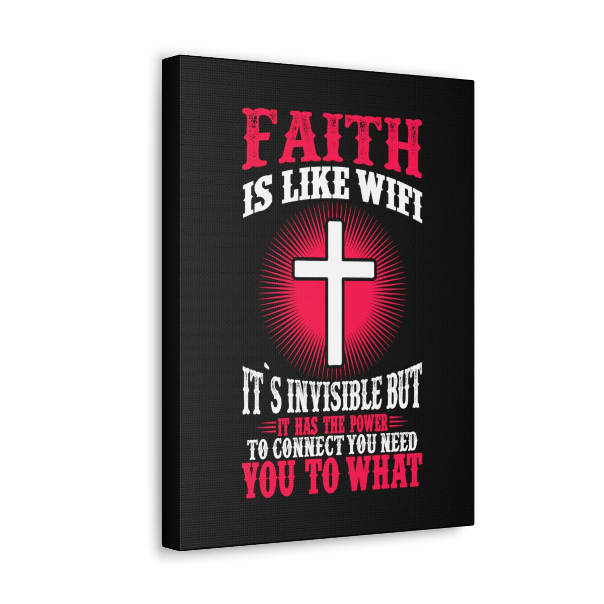 Scripture Walls The Power To Connect James 2:22 Christian Wall Art Bible Verse Print Ready to Hang Unframed-Express Your Love Gifts