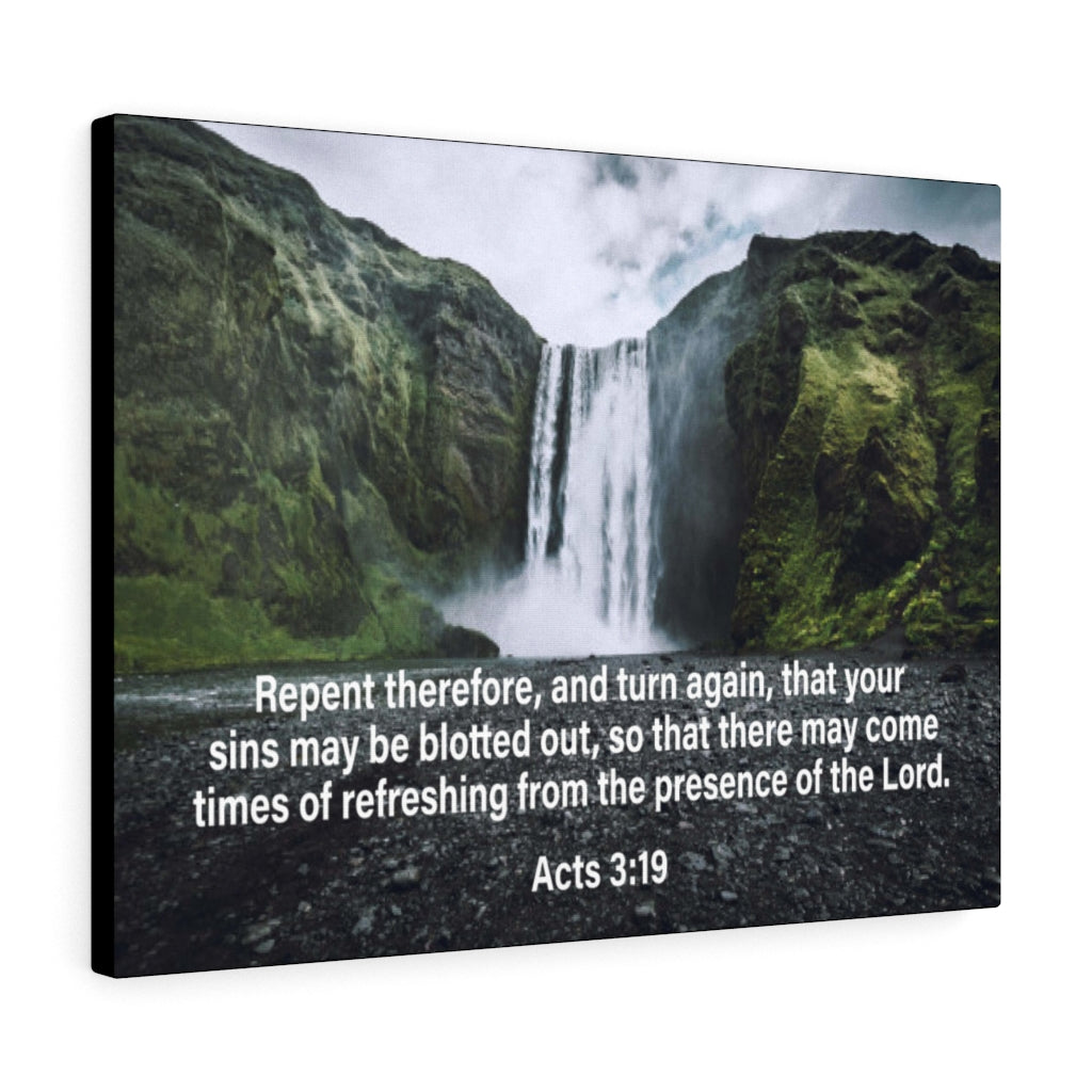 Scripture Walls The Presence of The Lord Acts 3:19 Wall Art Christian Home Decor Unframed-Express Your Love Gifts