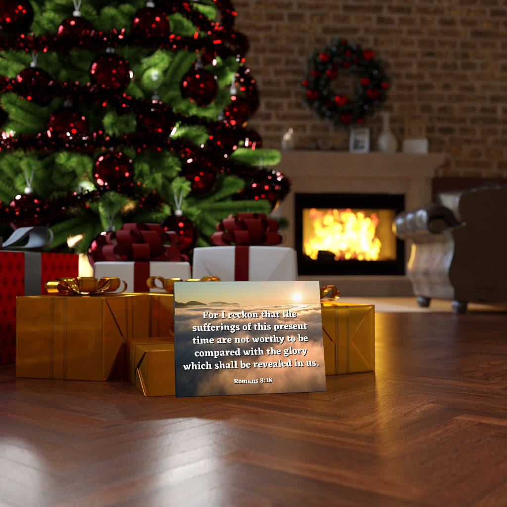 Scripture Walls The Sufferings Romans 8:18 Bible Verse Canvas Christian Wall Art Ready to Hang Unframed-Express Your Love Gifts