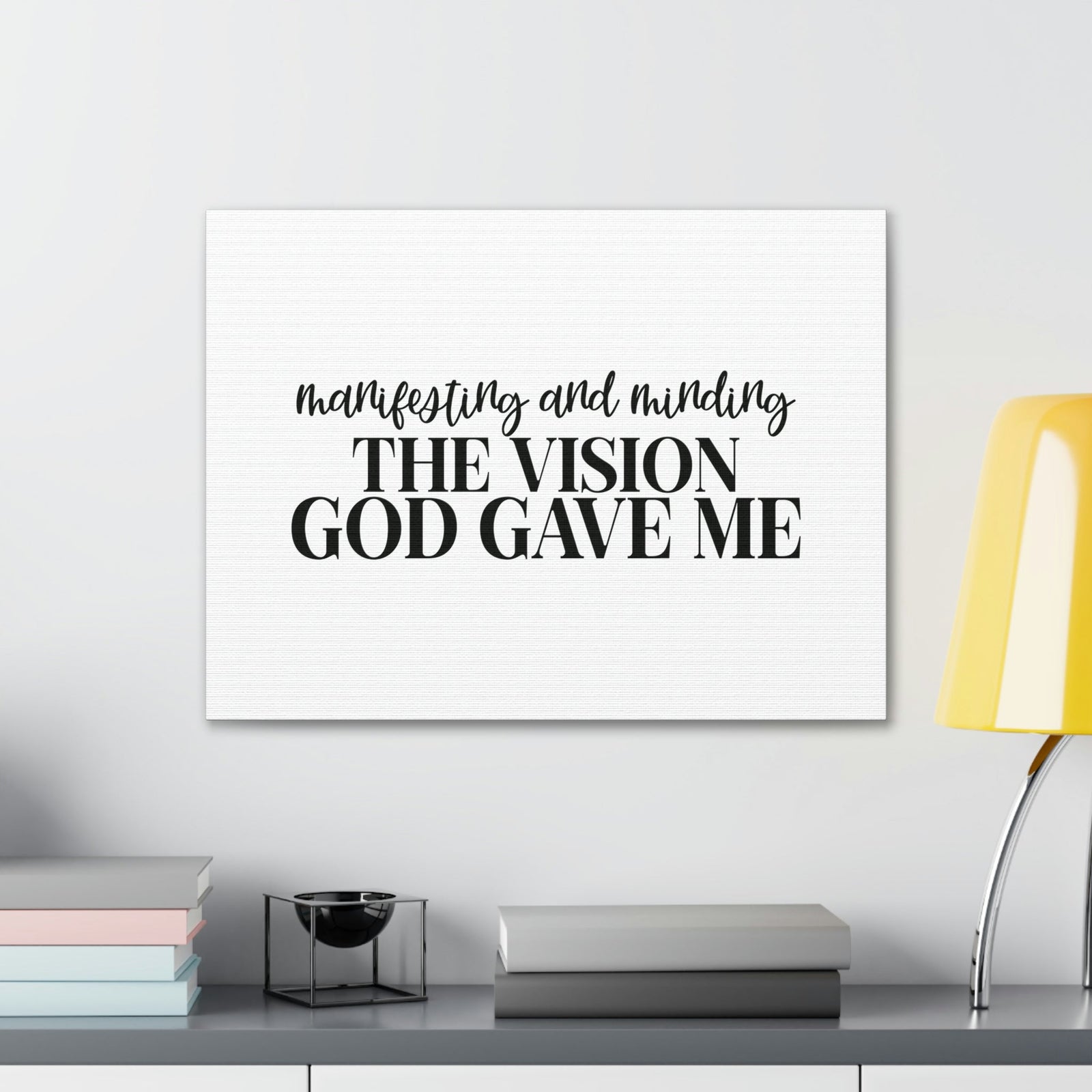 Scripture Walls The Vision God Gave Me Joel 2:28 Christian Wall Art Bible Verse Print Ready to Hang Unframed-Express Your Love Gifts