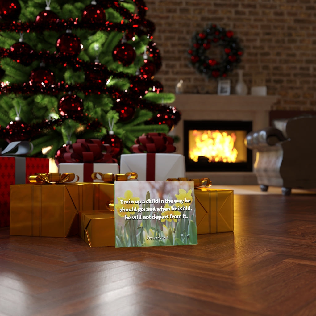 Scripture Walls The Way He Should Go Proverbs 2:26 Bible Verse Canvas Christian Wall Art Ready to Hang Unframed-Express Your Love Gifts